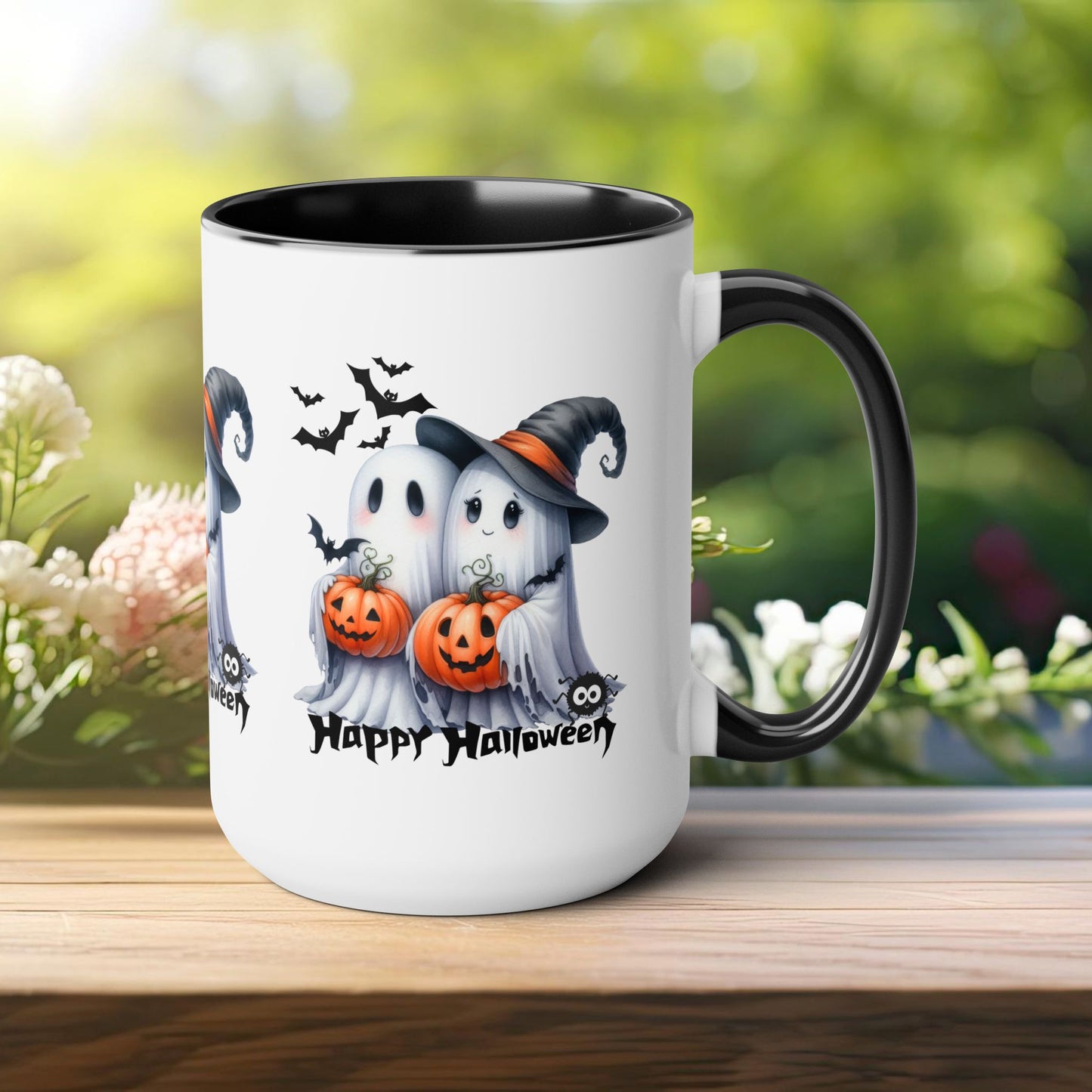 Happy Halloween Coffee Mug, Let's Go Halloween Coffee Mug, Trick or Treat Halloween Coffee Mug, Cute Skeleton Coffee Mug, Spooky Season Halloween Coffee Mug.
