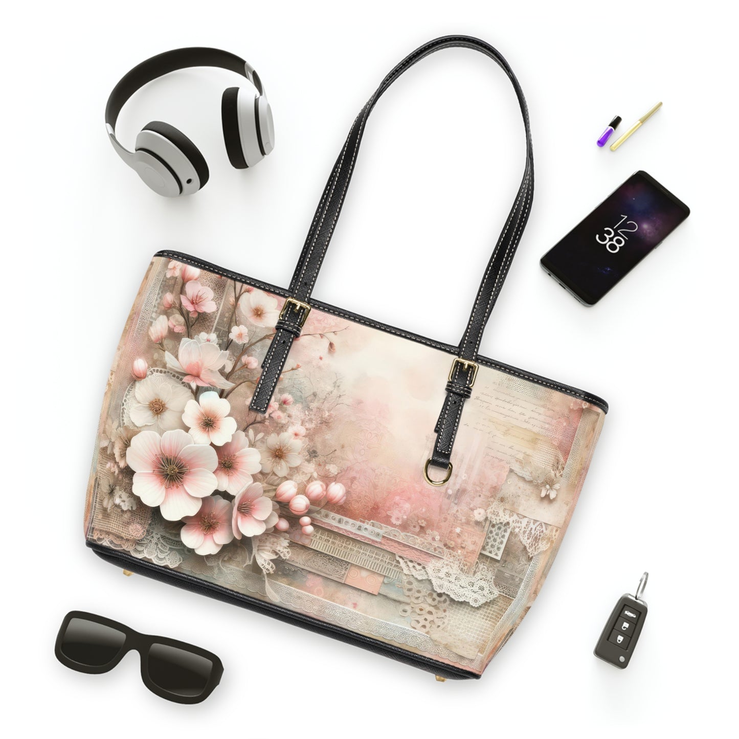 PU Leather Shoulder Bag