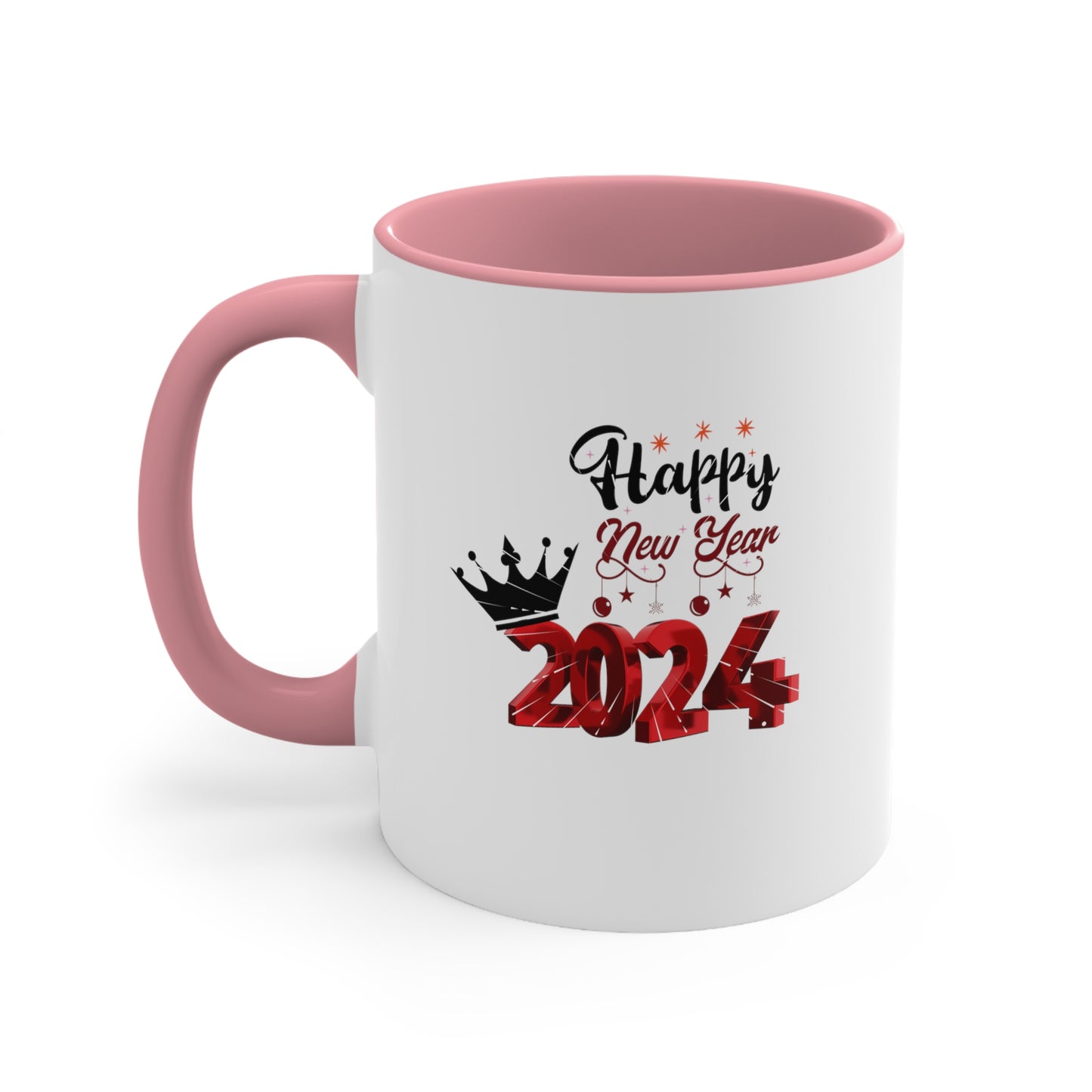 Happy New Year Accent Coffee Mug, 11oz