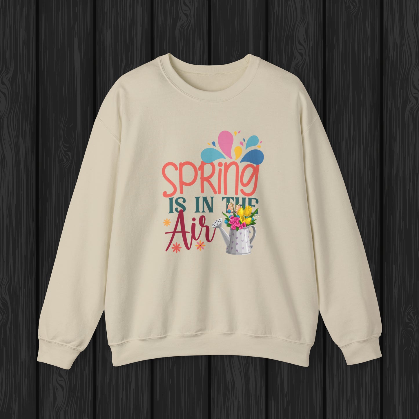 Spring The Is In The Air Unisex Crewneck Sweatshirt