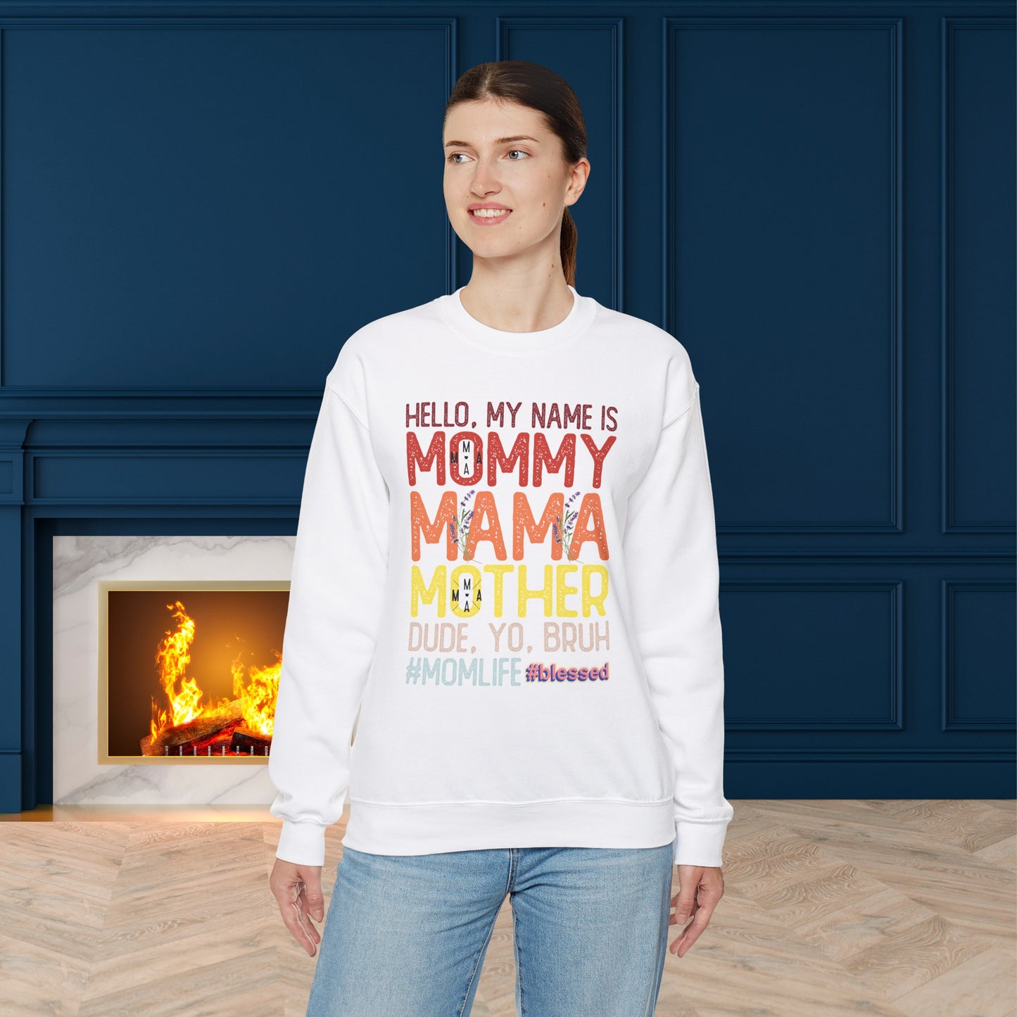 Happy Mother's Day Sweatshirt For Mom, Mom Sweatshirt, Gift For Moms, Mama Sweatshirt.