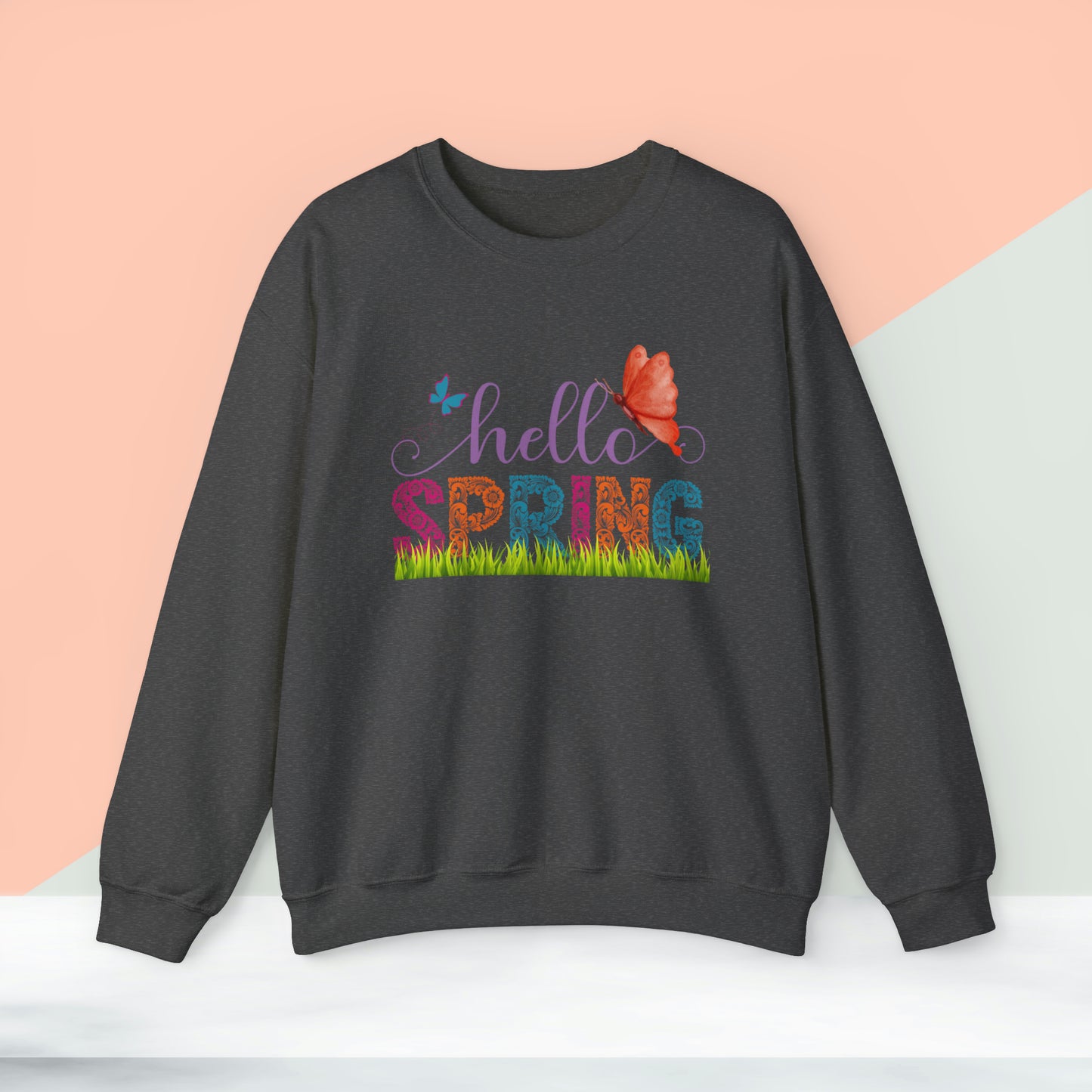 Hello Spring Unisex Crewneck Sweatshirt