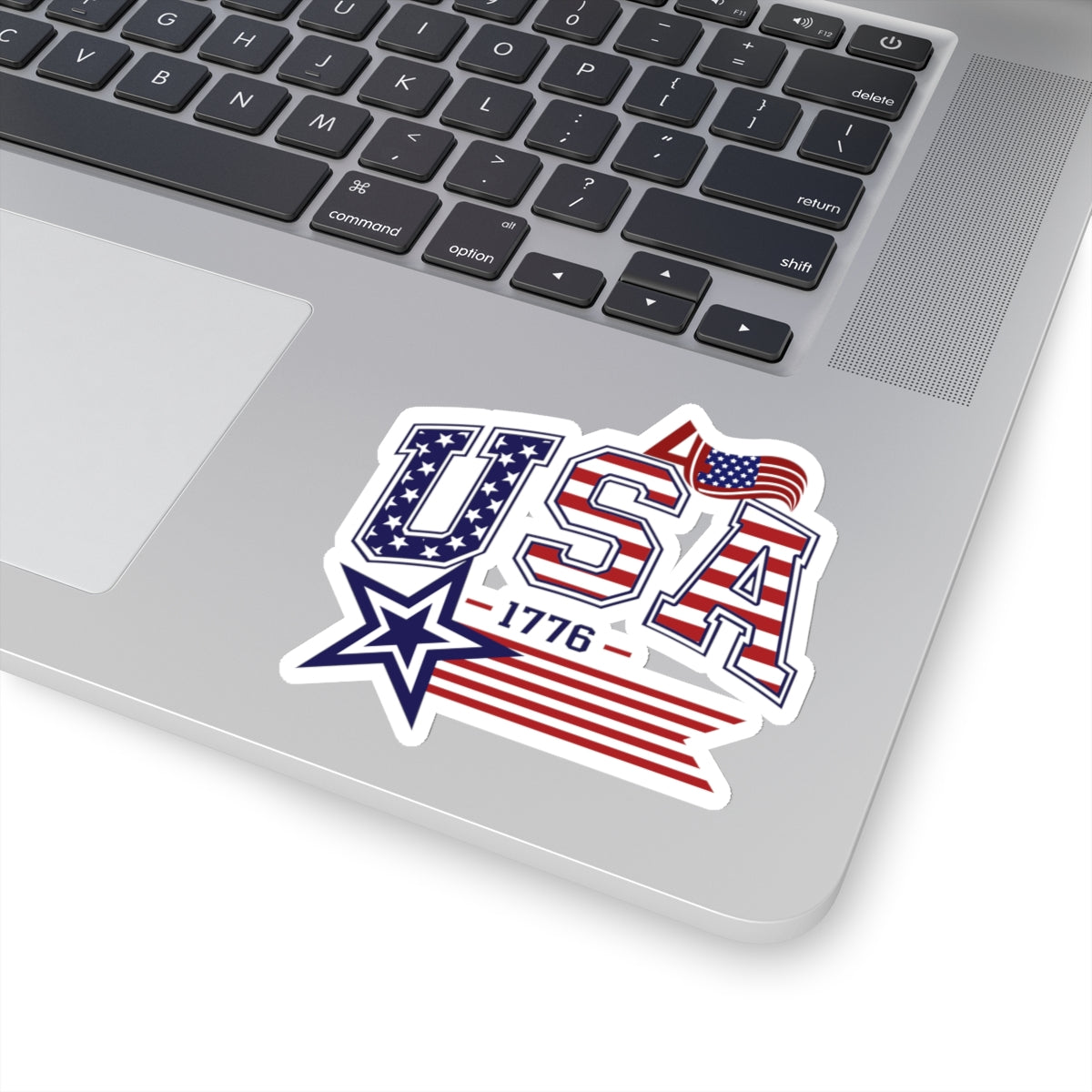 Happy 4th Of July Kiss-Cut Stickers, America, Flag, Peace Love America. Proud To Be An American, Red White Blue stickers. God Bless America Stickers.