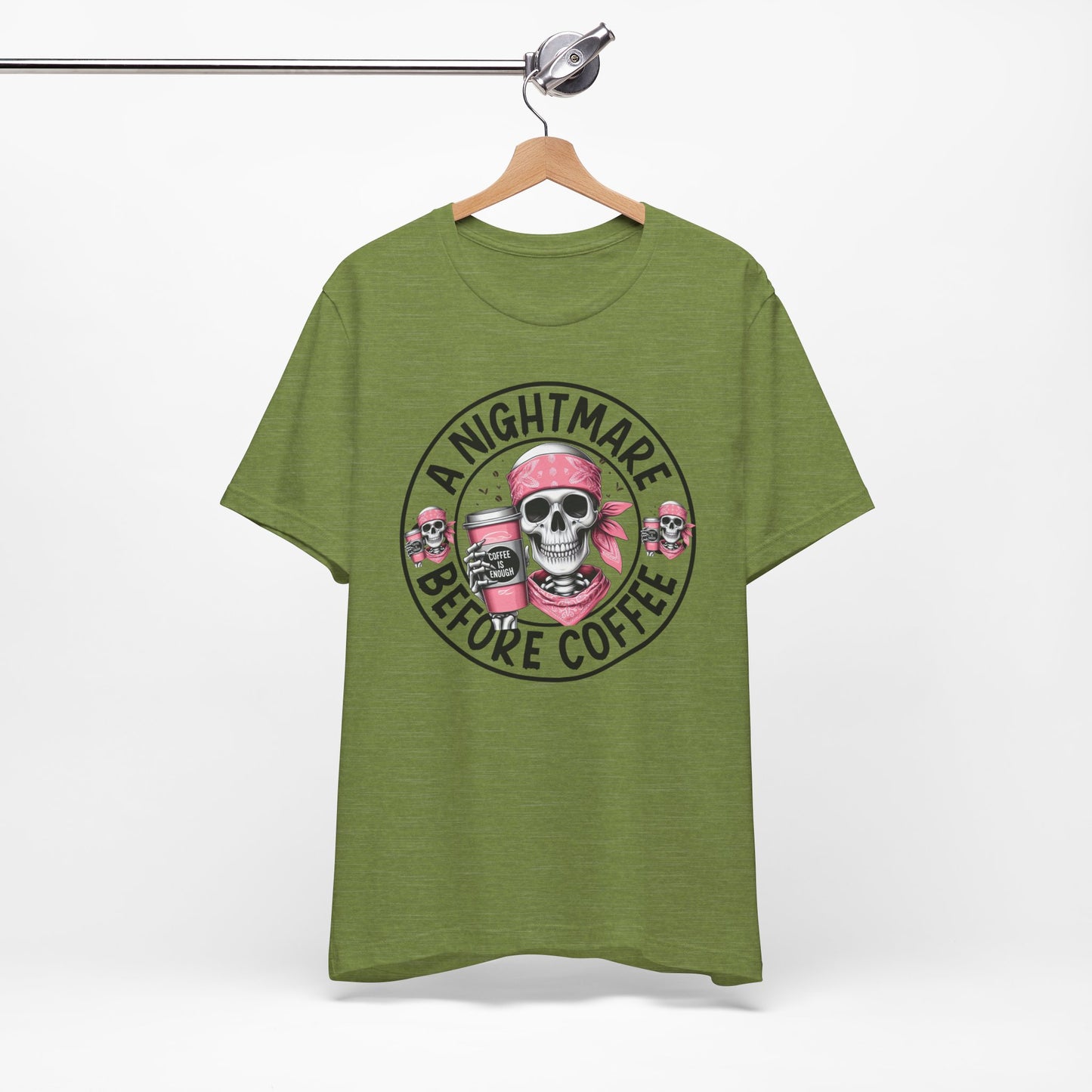 A Nightmare Before coffee T-shirt, Happy Halloween T-shirt, Trick Or Treat T-shirt, Halloween T-shirt, Cool Halloween T-shirt, Spooky T-shirt,