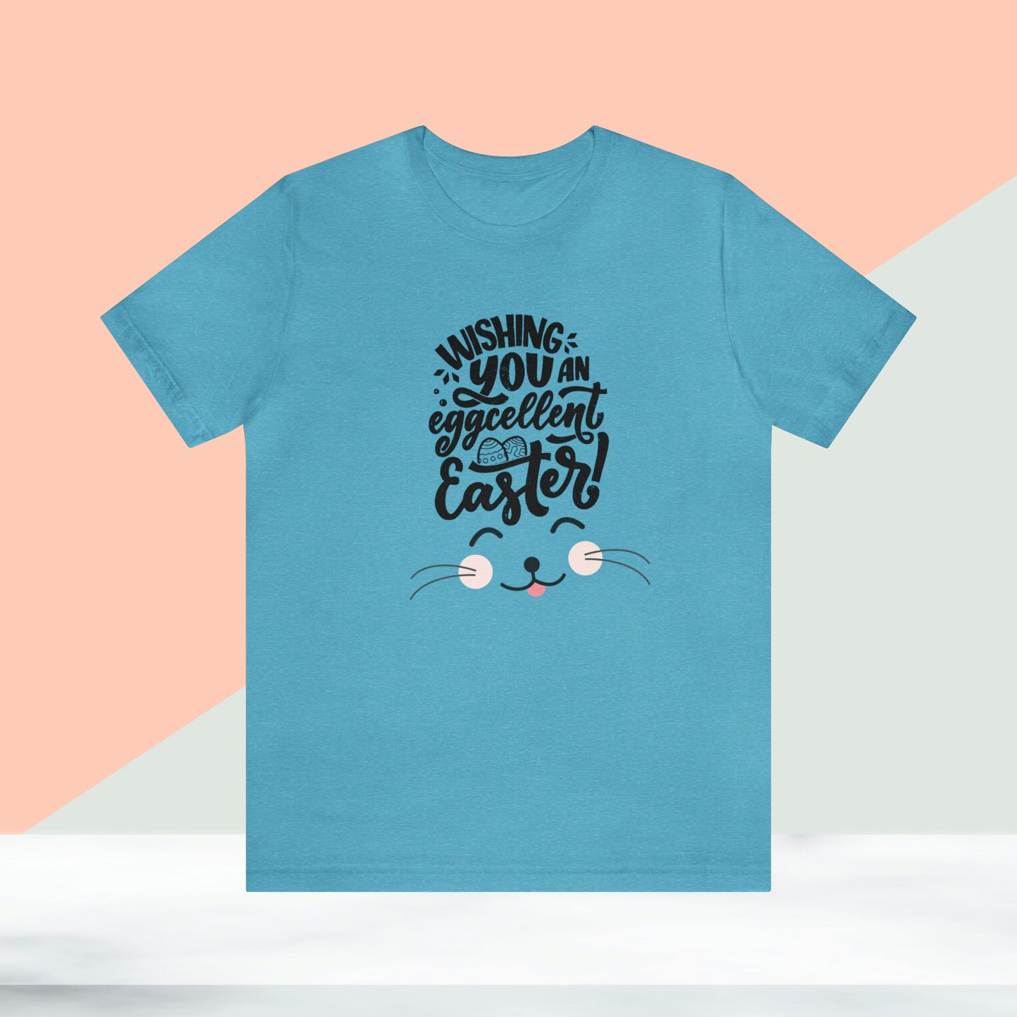 Happy Easter Unisex Jersey Short Sleeve Tee