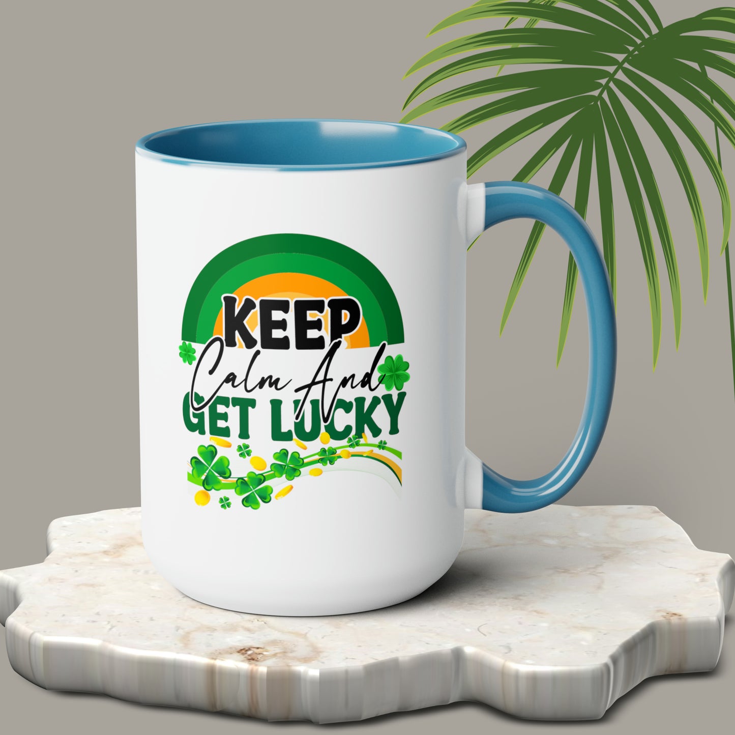St Patrick's Day two-Tone Coffee Mugs, 15oz