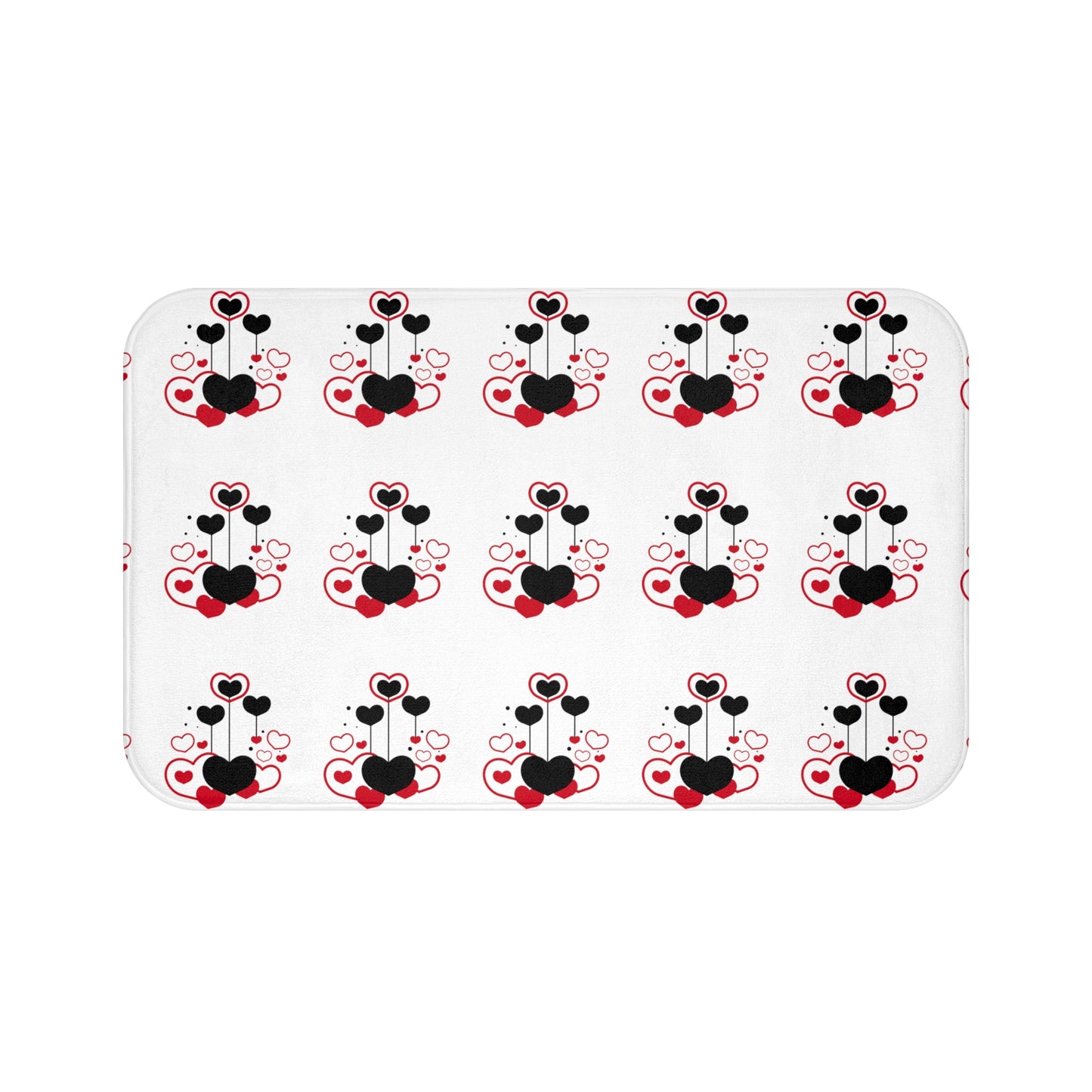 Happy Valentines Day Bath Mat