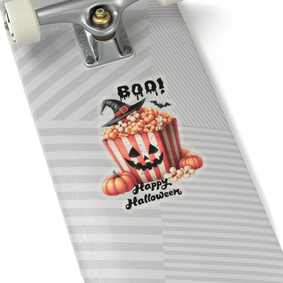 Boo Happy Halloween Kiss-Cut Stickers, Happy Halloween Kiss-Cut Stickers, Spooky Season Kiss-Cut Stickers, Trick Or Treat Halloween Kiss-Cut Stickers.
