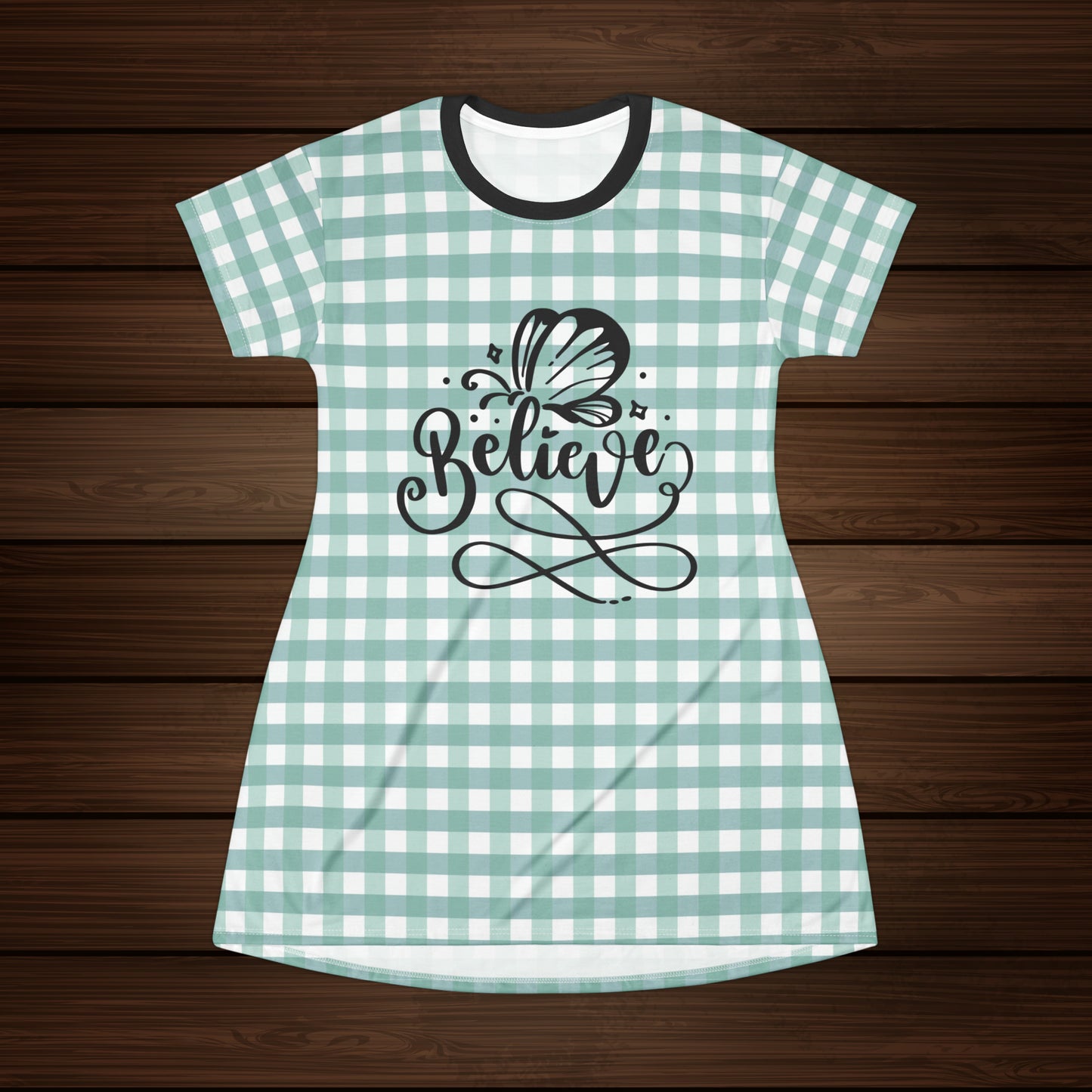 T-Shirt Dress (AOP)