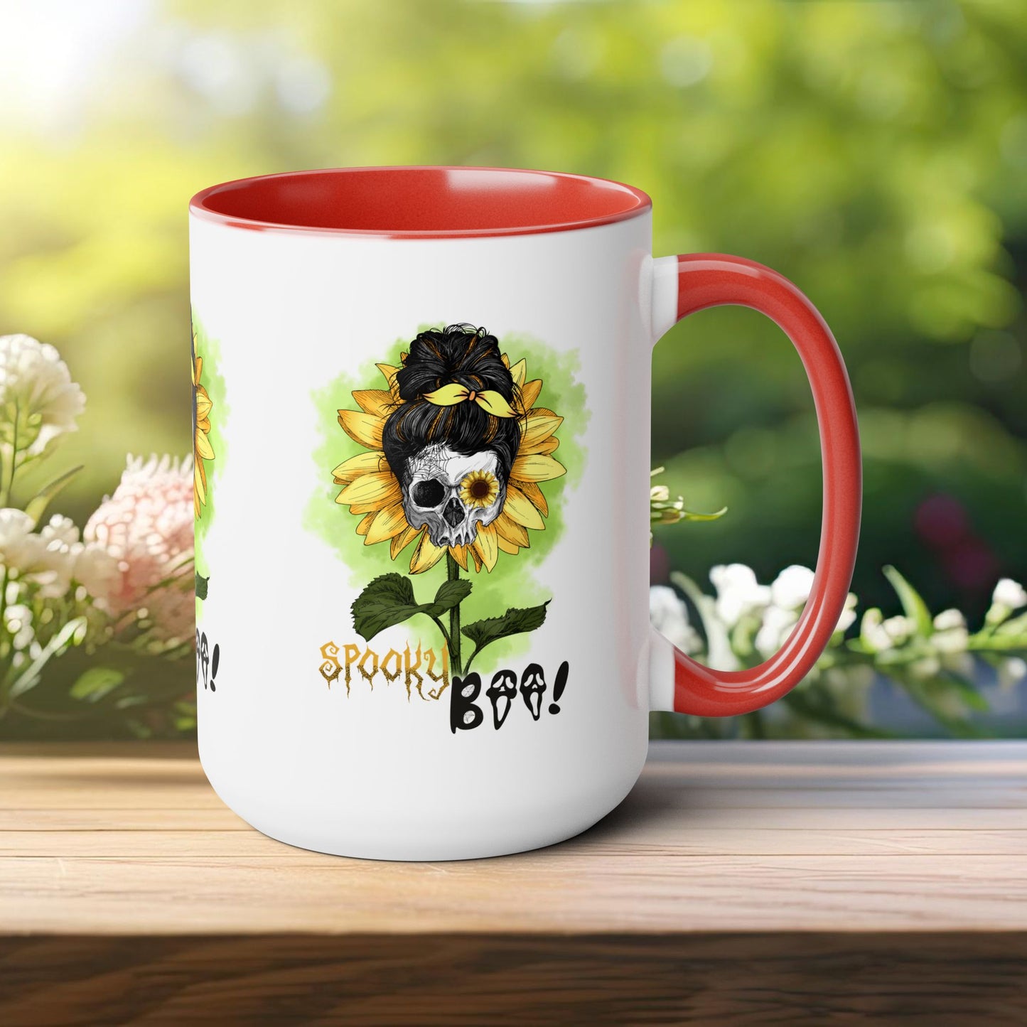 Spooky Boo Halloween Coffee Mug, Let's Go Halloween Coffee Mug, Trick or Treat Halloween Coffee Mug, Cute Ghost Coffee Mug, Spooky Season Halloween Coffee Mug.