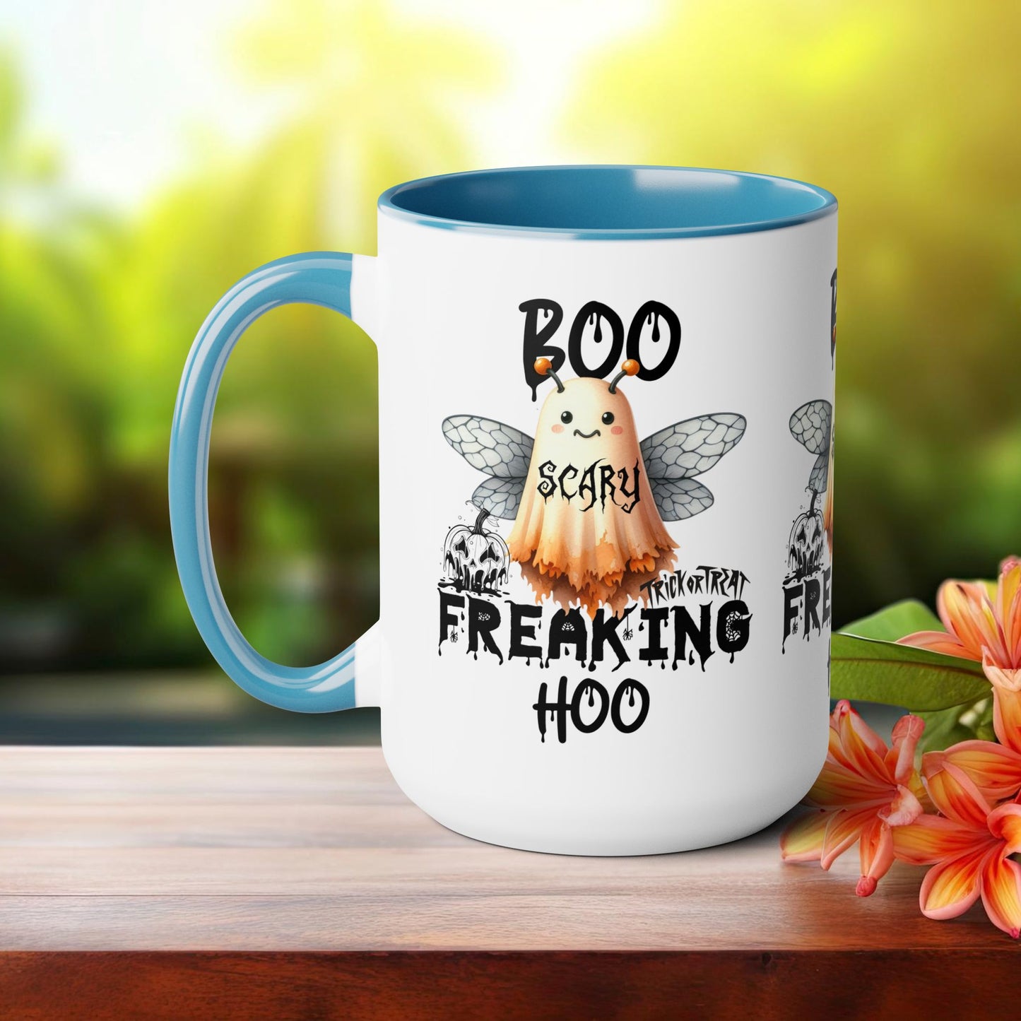 Boo Freaking Hoo Halloween Coffee Mug, Let's Go Halloween Coffee Mug, Trick or Treat Halloween Coffee Mug, Cute Skeleton Coffee Mug, Spooky Season Halloween Coffee Mug.