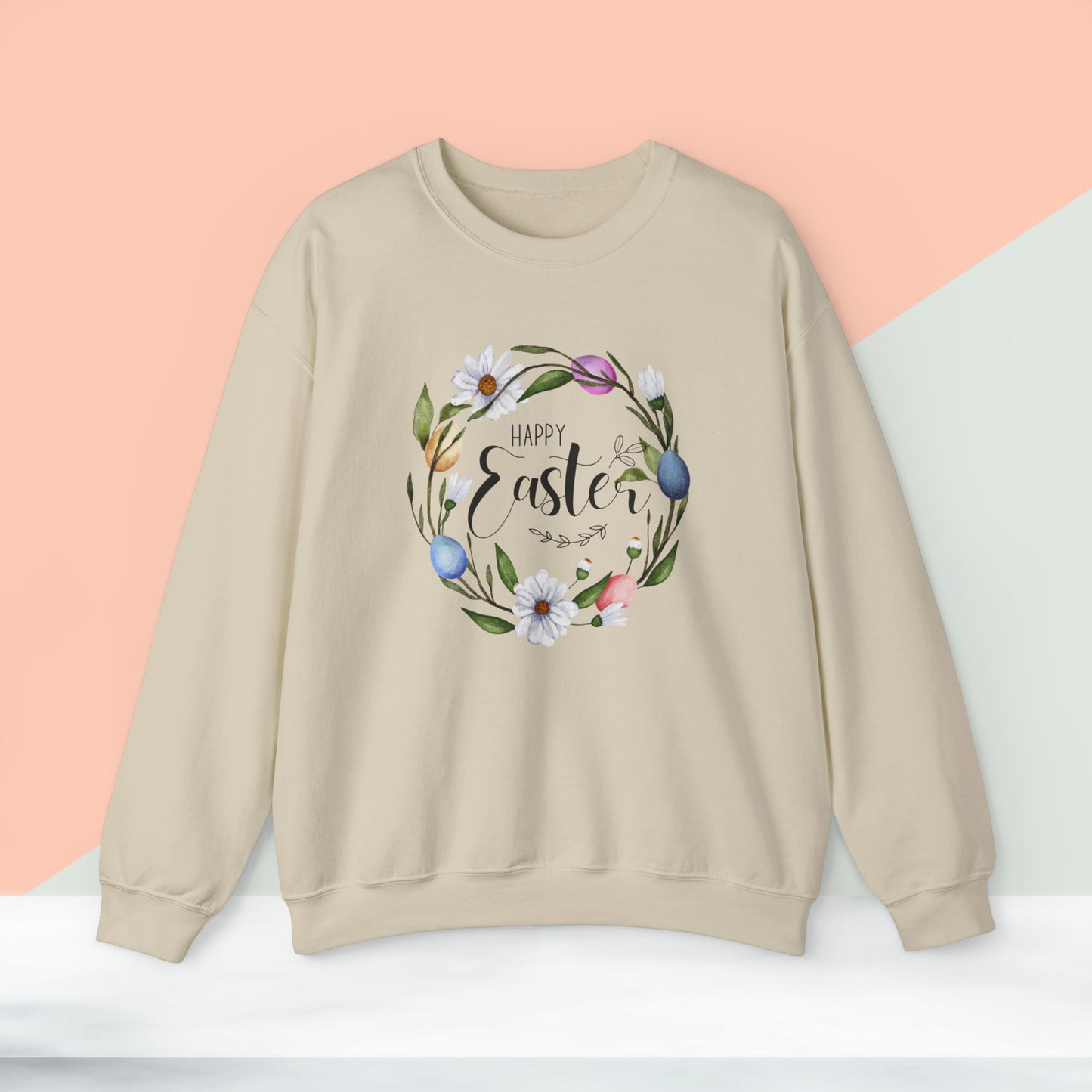 Happy easter Unisex Crewneck Sweatshirt