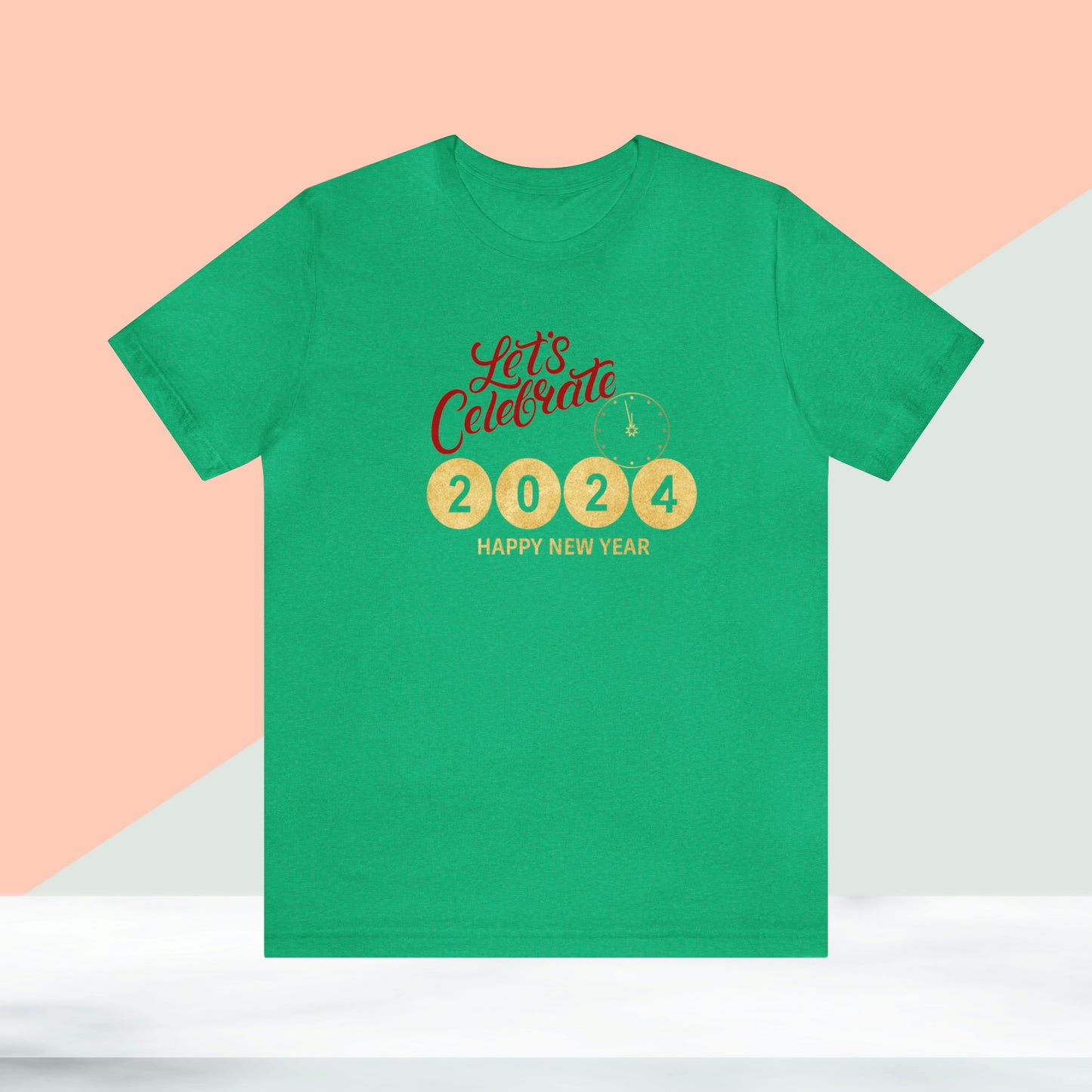 Happy New Year Unisex Jersey Short Sleeve Tee