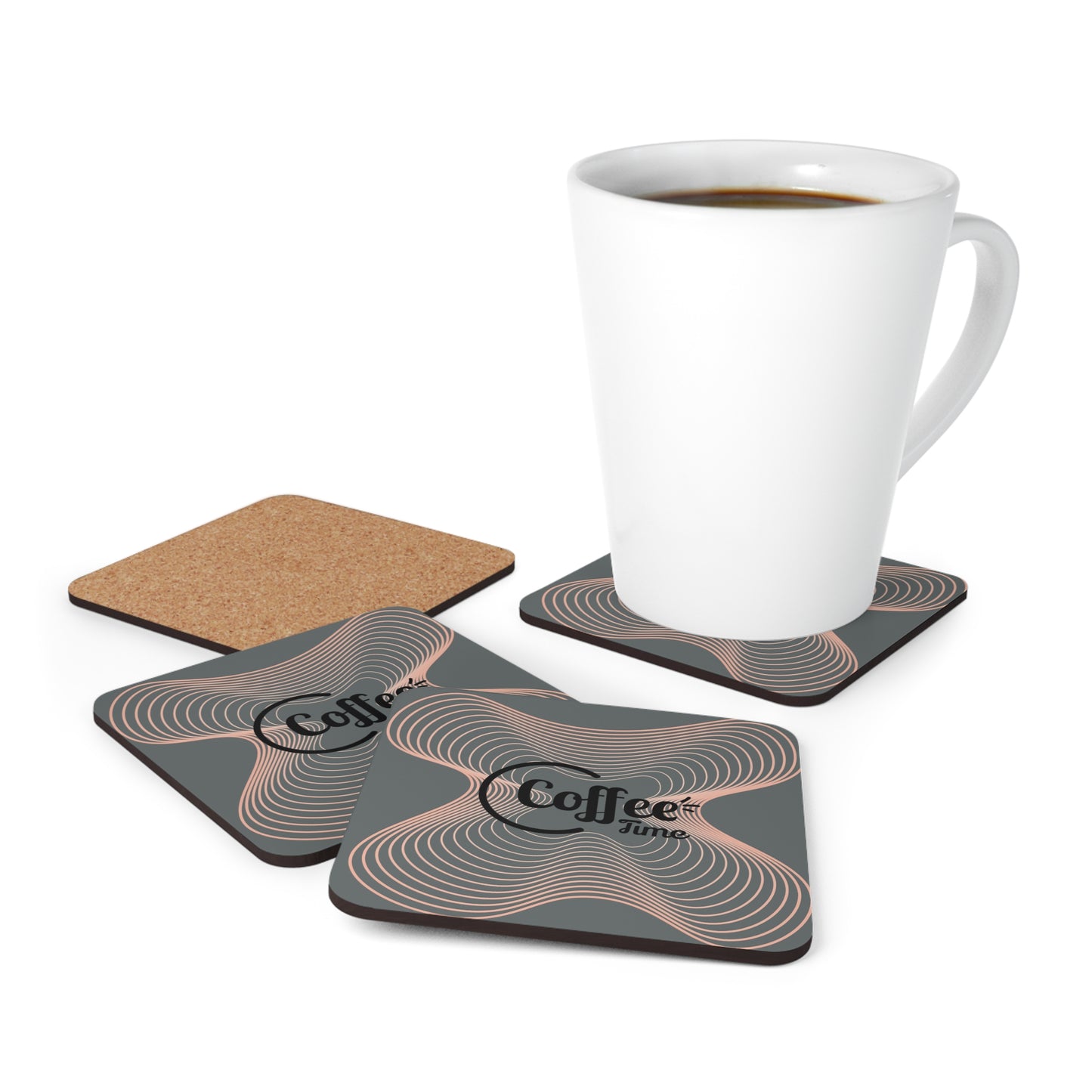 Corkwood Coaster Set