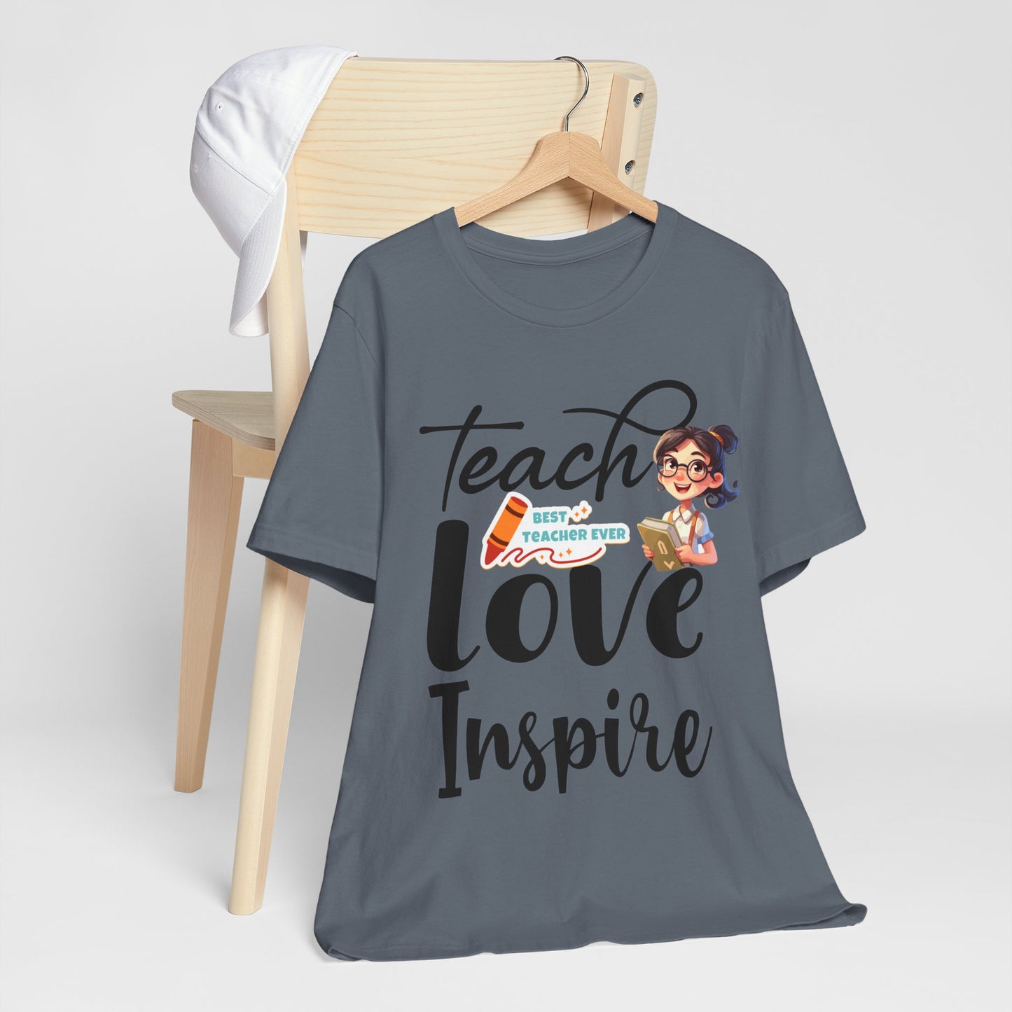 Teach Love Inspire T-shirt, Hello Teacher T-Shirt, Back To School T-Shirt, Teach Love Inspire Teacher Shirt, Teacher Back To school unisex jersey short sleeve.First Day Vibes T-Shirt.