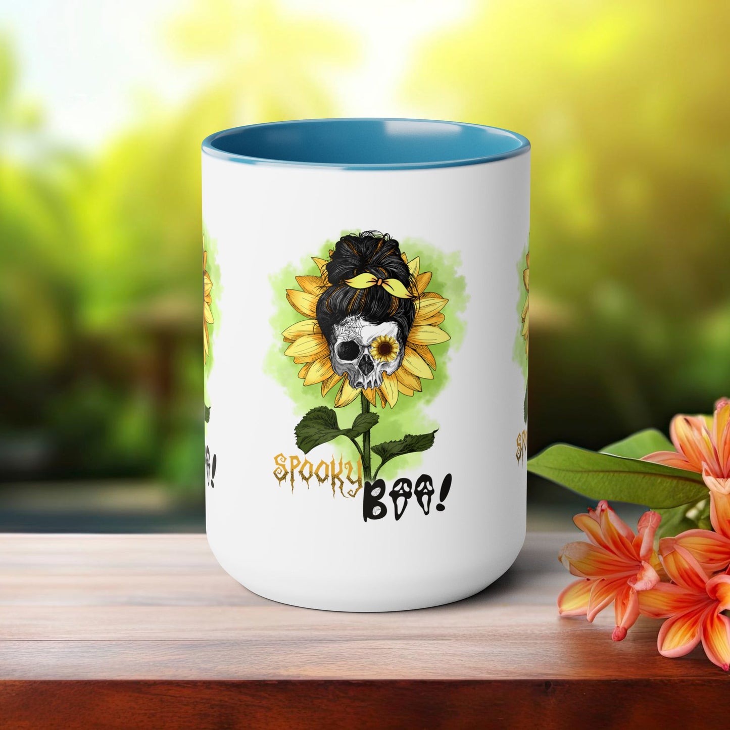 Spooky Boo Halloween Coffee Mug, Let's Go Halloween Coffee Mug, Trick or Treat Halloween Coffee Mug, Cute Ghost Coffee Mug, Spooky Season Halloween Coffee Mug.