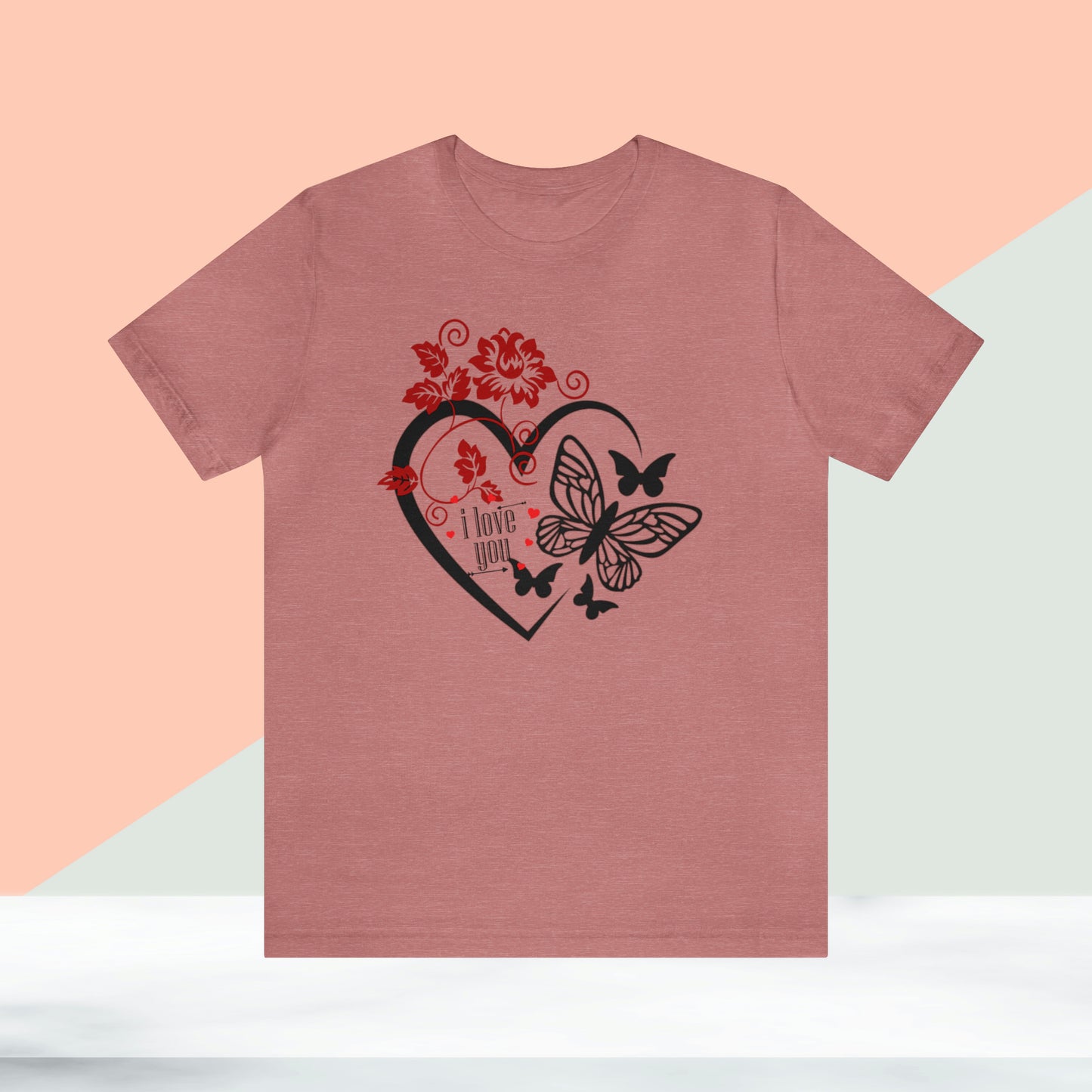 Happy valentines day Unisex Jersey Short Sleeve Tee