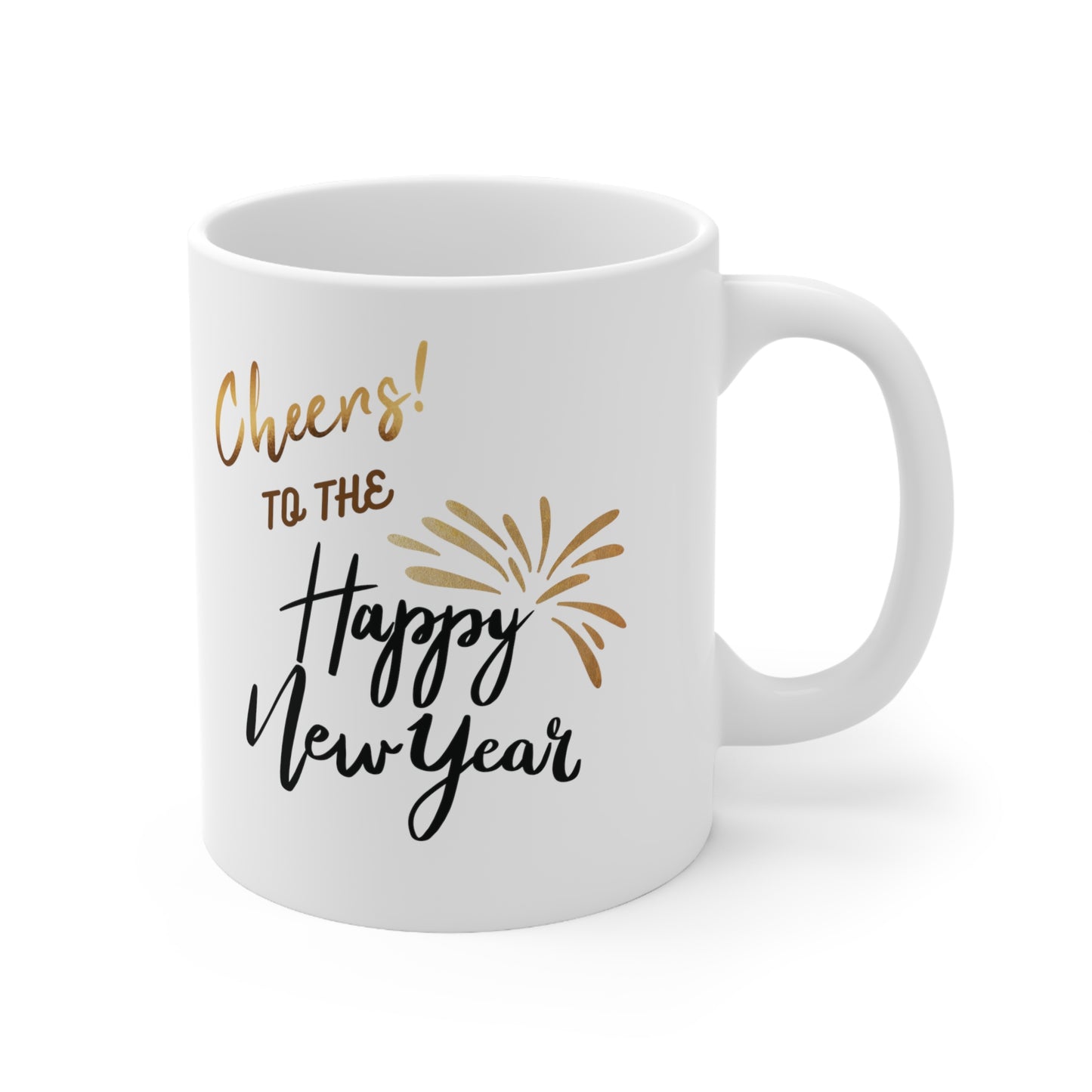 Happy New Year Ceramic Mug 11oz