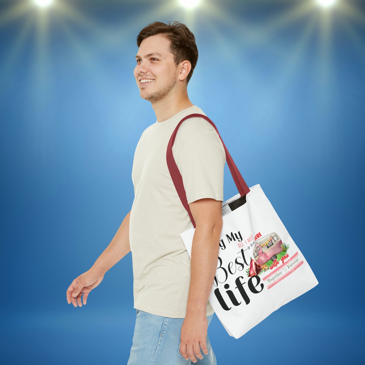 Happy Valentines Day Tote Bag