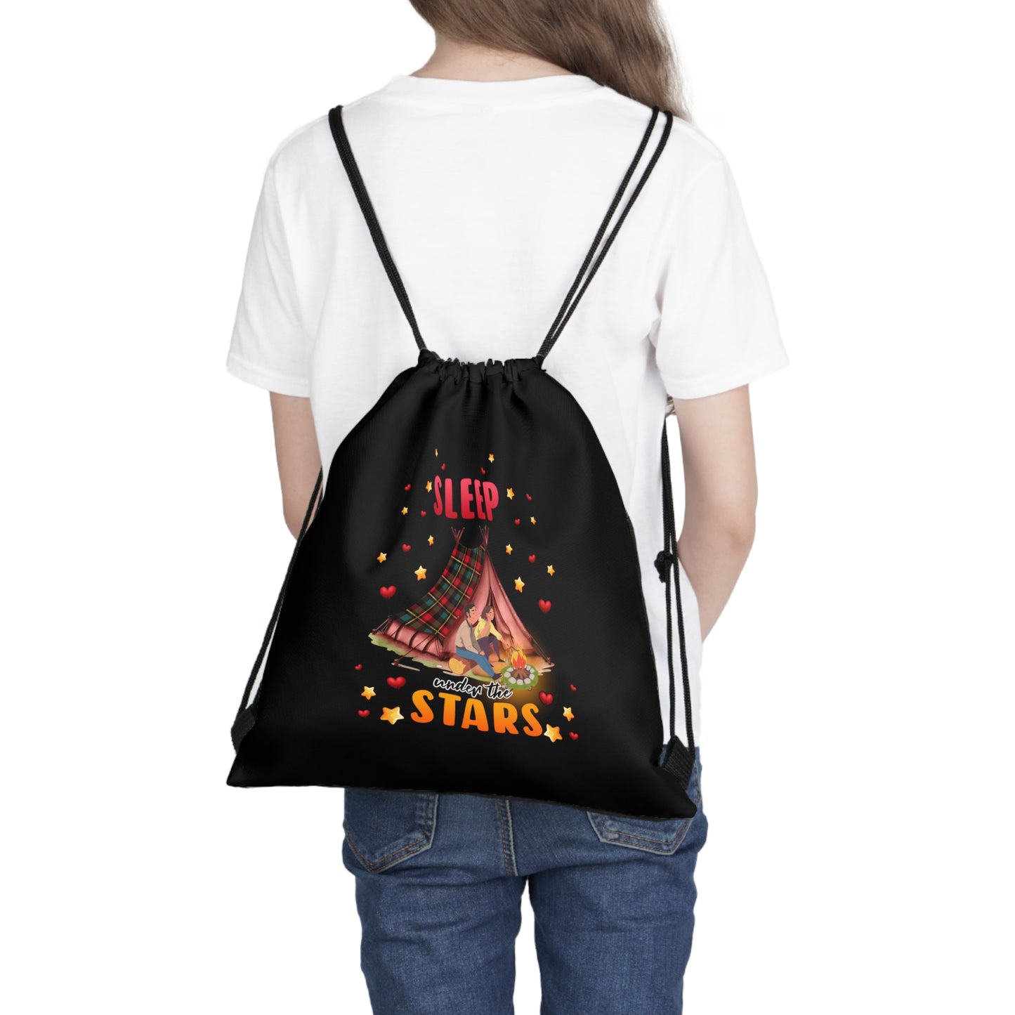 Happy valentines Day Drawstring Bag