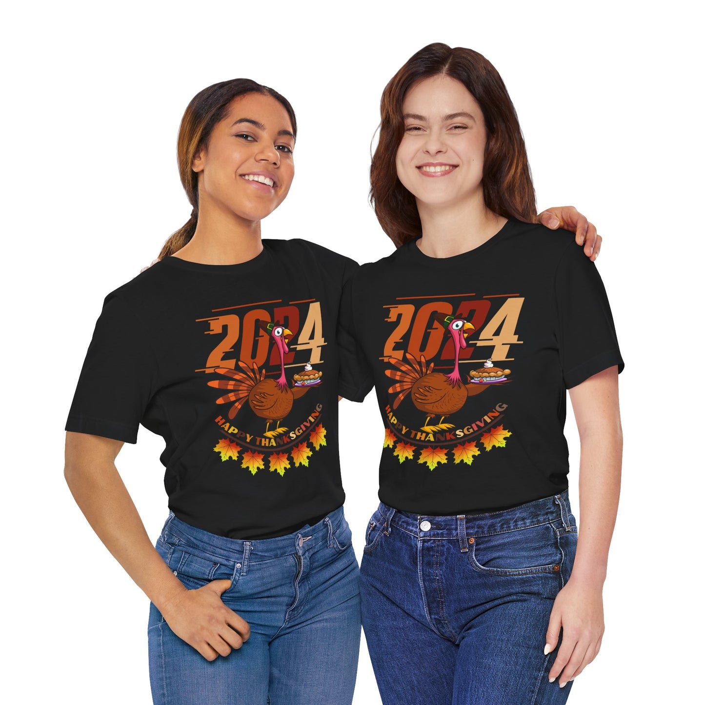 Thanksgiving T-shirt, Happy thanksgiving 2024 T-shirt, Thanksgiving Gift,Turkey Shirt, Family Thanksgiving, Holiday Outfit.