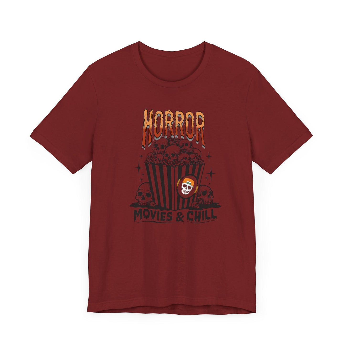 Horror Movies & Chill T-shirt, Happy Halloween T-shirt, Trick Or Treat T-shirt, Halloween T-shirt, Cool Halloween T-shirt, Spooky T-shirt,