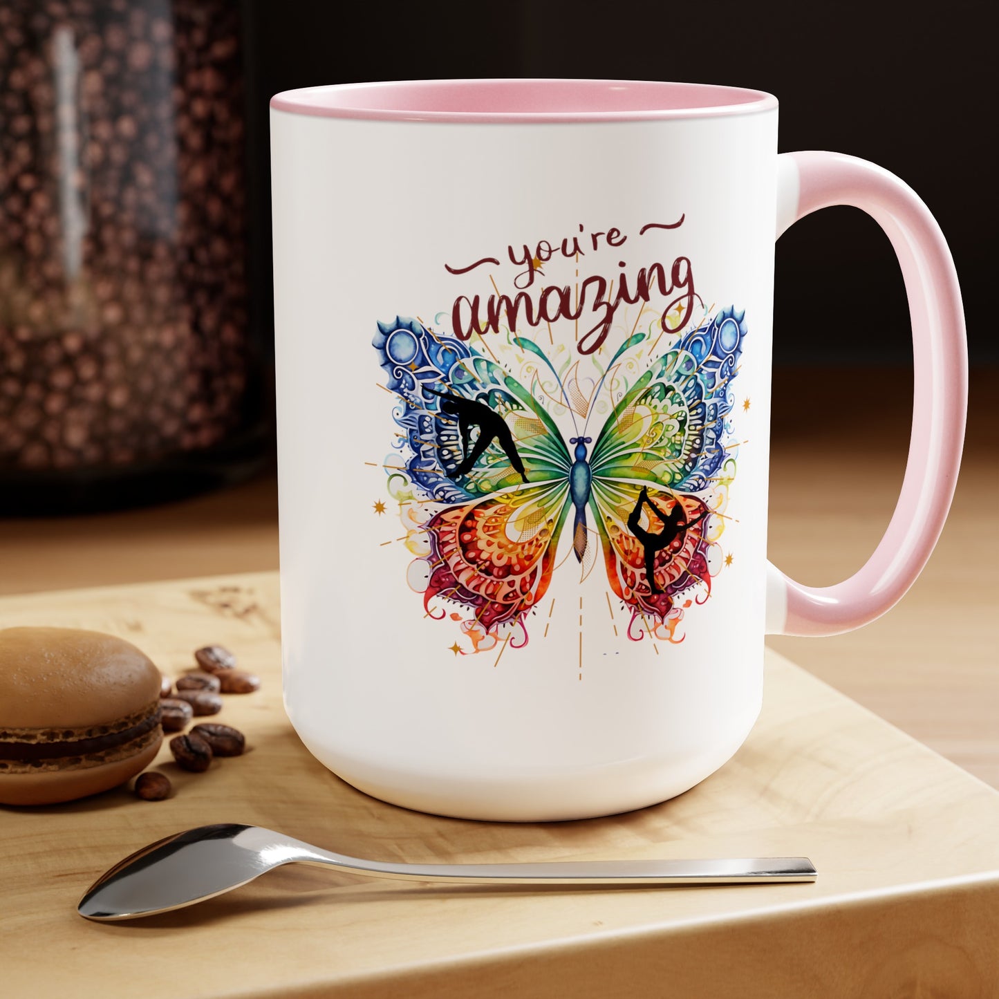You're amazing Yoga Coffee Mug, Cute Yoga Coffee Mug, Yoga lovers Coffee Mug, Yoga Instructor Gift, Gift For Yoga lover, Gift For Yogi.