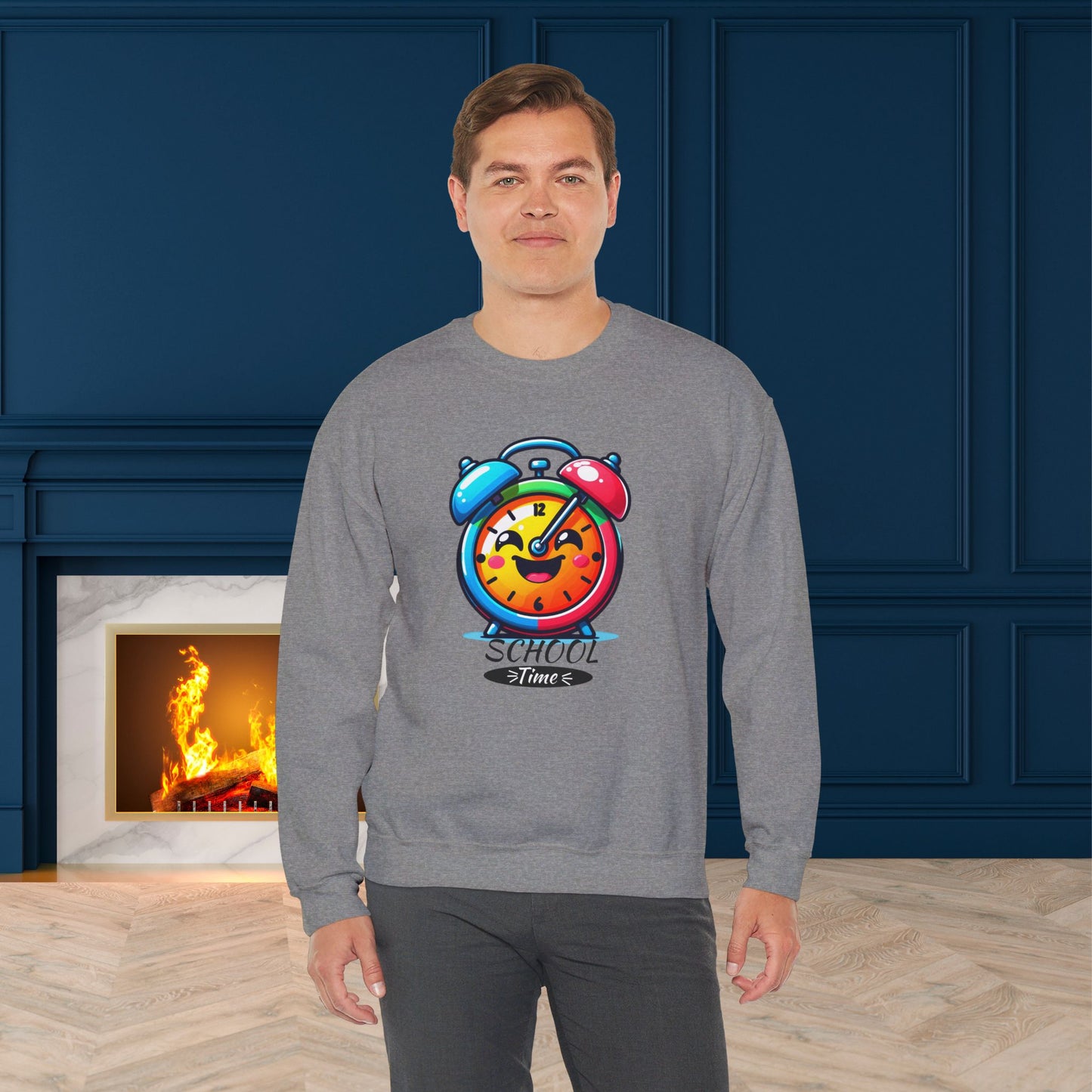 We Love Teachers Sweatshirt, Back To school unisex heavy blend crewneck sweatshirt, Teacher Back To school Sweatshirt. First Day Vibes Sweatshirt.