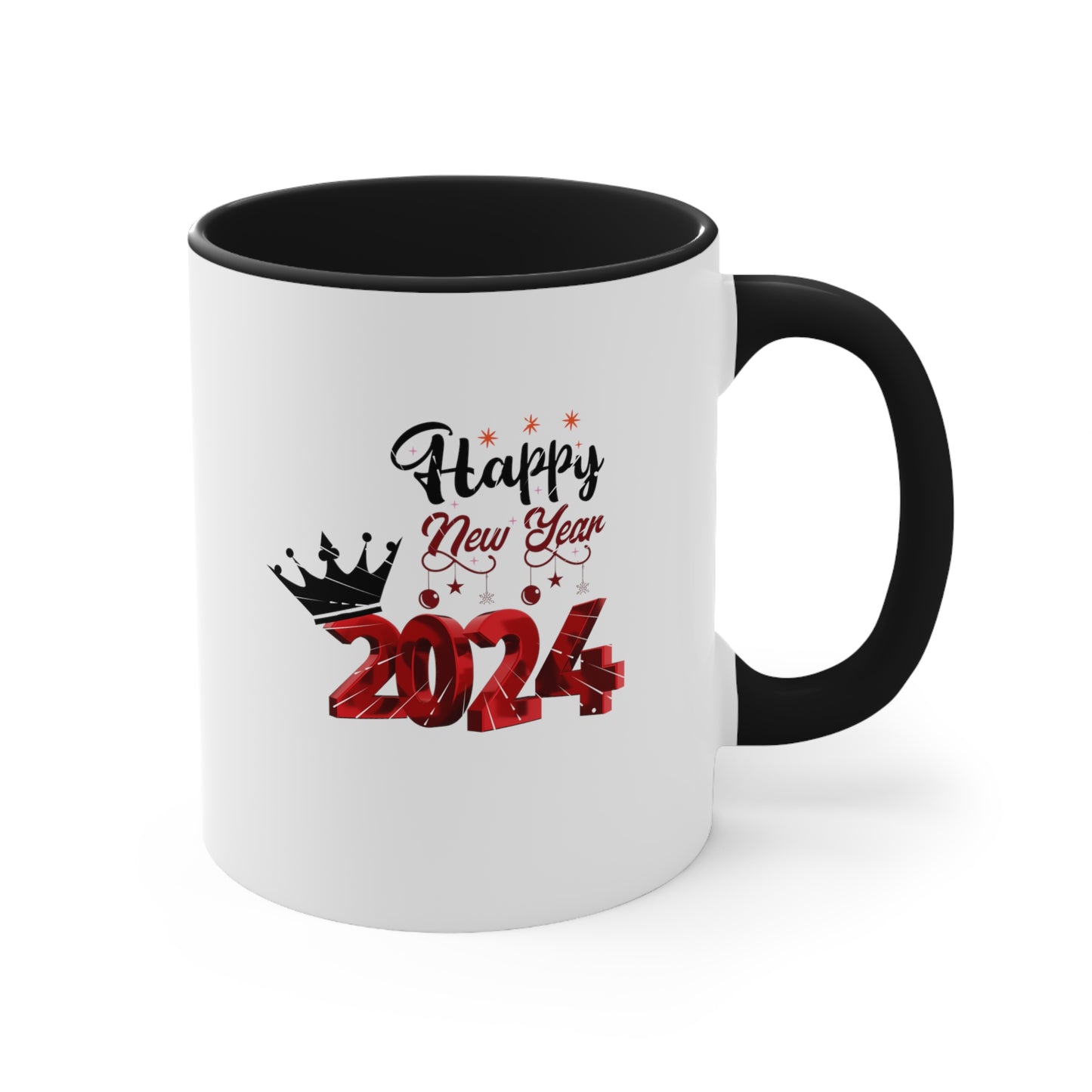 Happy New Year Accent Coffee Mug, 11oz