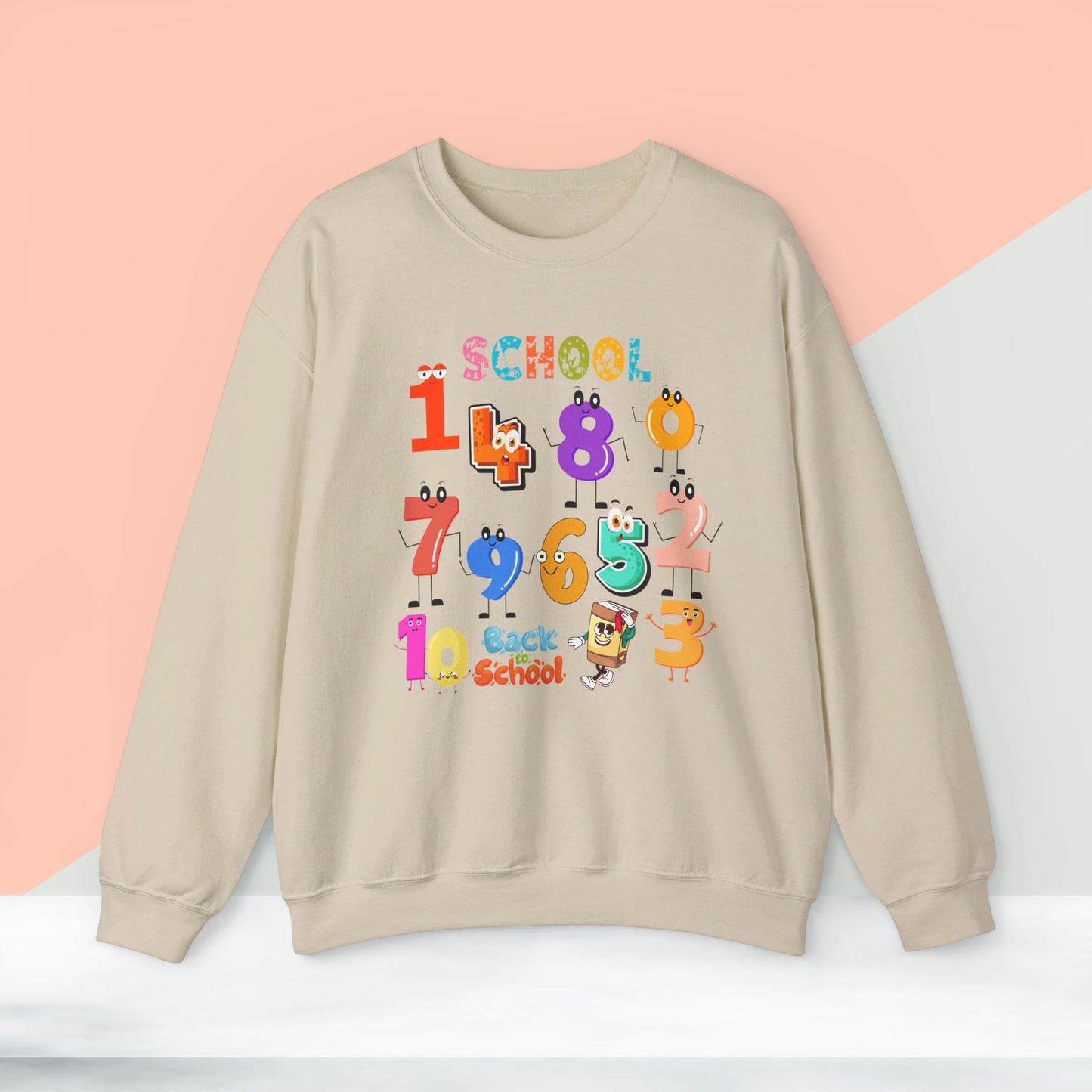 We Love Teachers Sweatshirt, Back To school unisex heavy blend crewneck sweatshirt, Teacher Back To school Sweatshirt. First Day Vibes Sweatshirt.