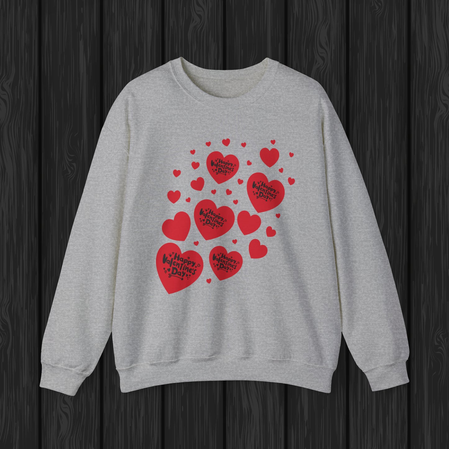 Happy valentines day Unisex Heavy Blend™ Crewneck Sweatshirt