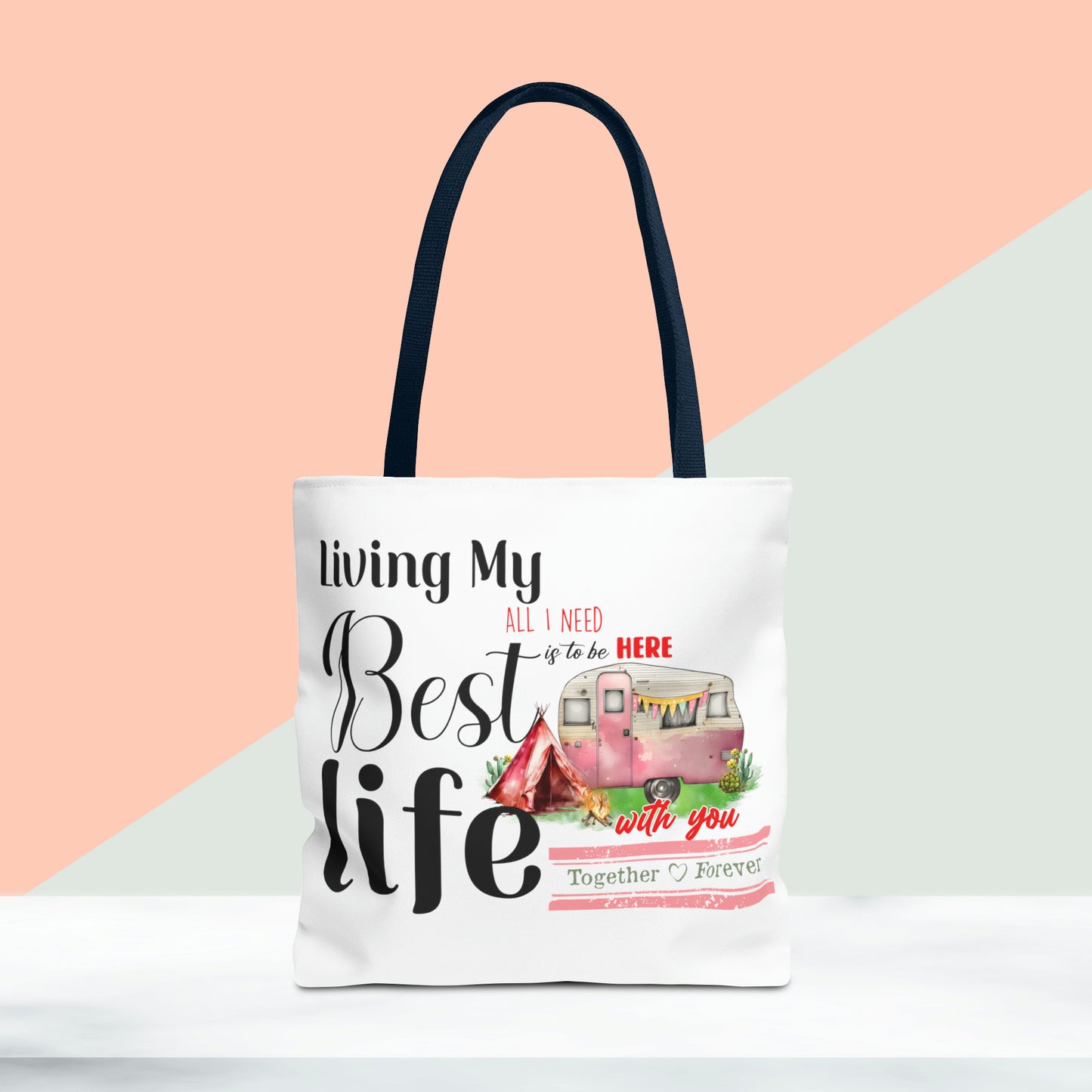 Happy Valentines Day Tote Bag