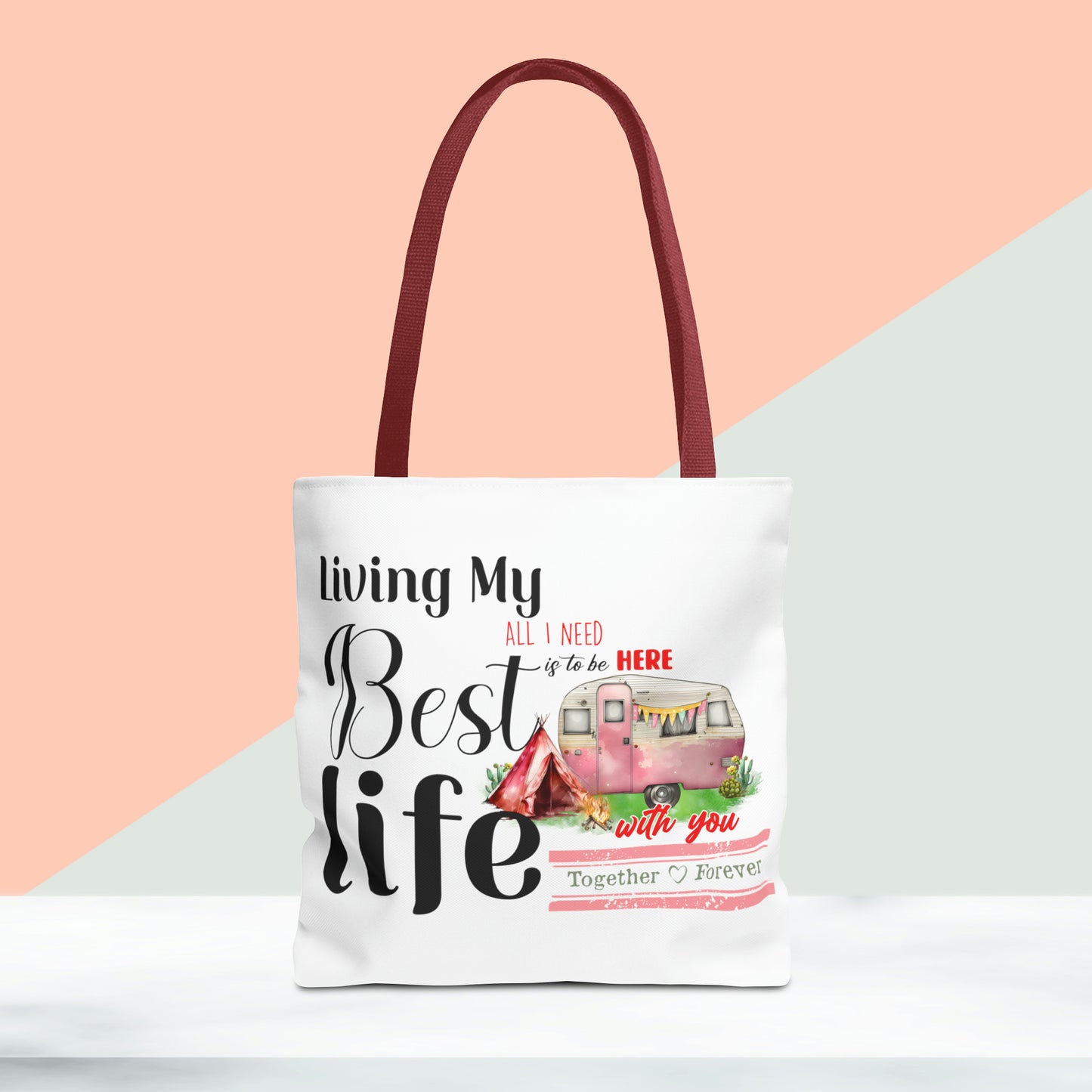 Happy Valentines Day Tote Bag