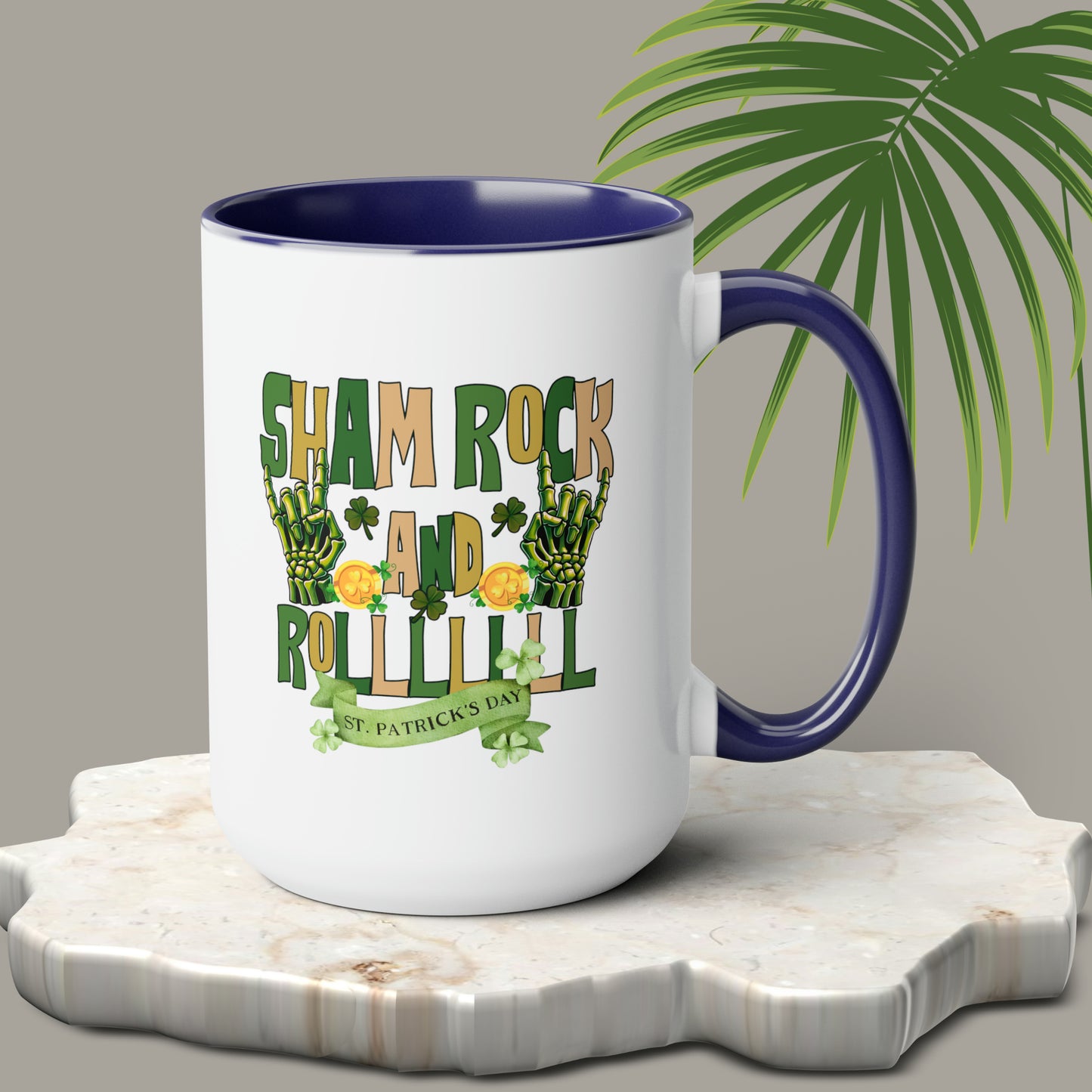 St Patrick's Day two-Tone Coffee Mugs, 15oz