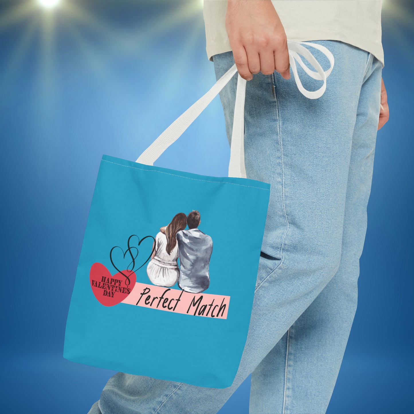 Happy Valentines Day Tote Bag