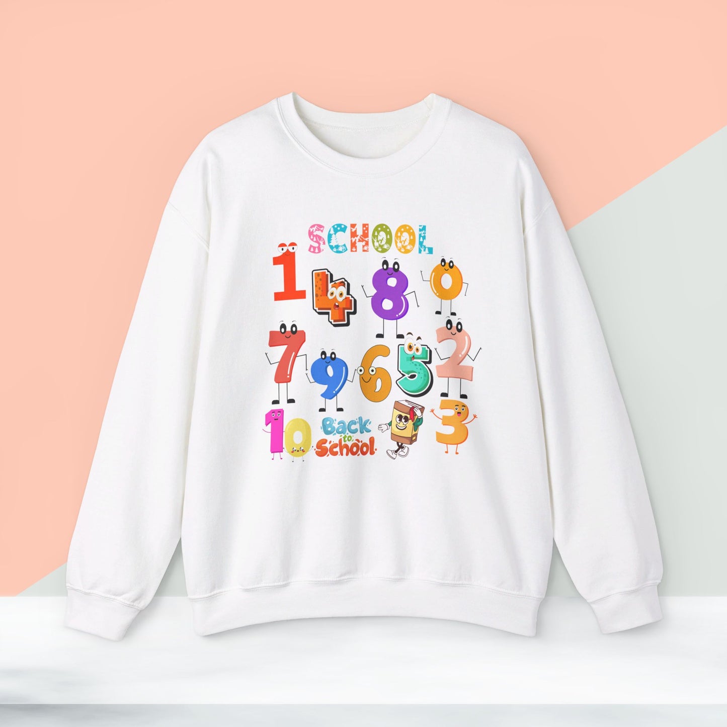 We Love Teachers Sweatshirt, Back To school unisex heavy blend crewneck sweatshirt, Teacher Back To school Sweatshirt. First Day Vibes Sweatshirt.