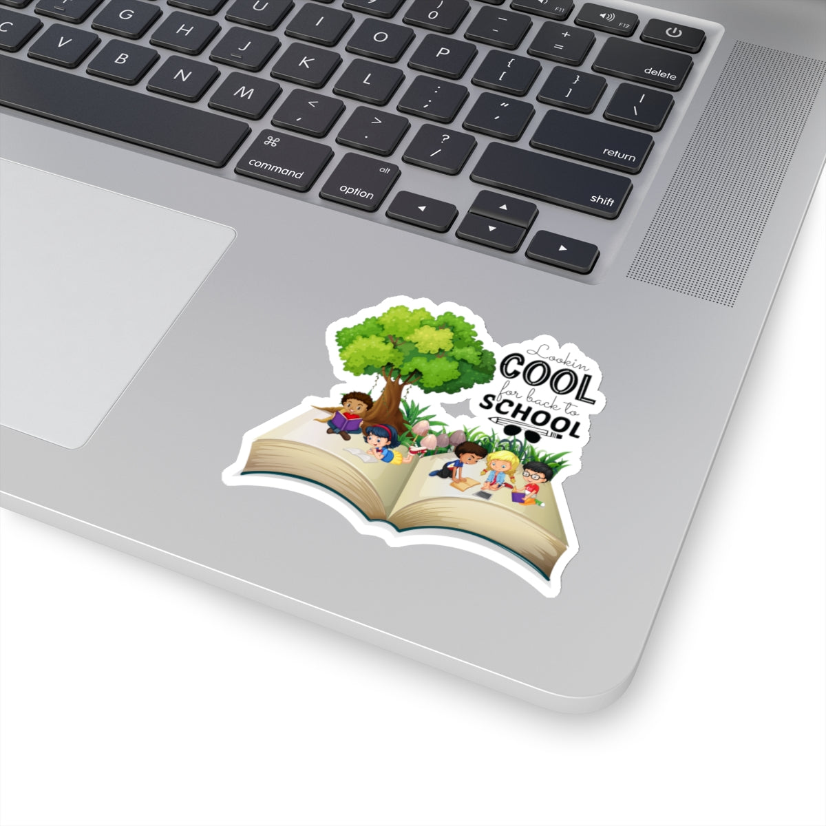 Looking Cool For Back To School Kiss-Cut Stickers, First Grade Squad Kiss-Cut Stickers, Gift for First graders, Ready for School, Back to Learning.