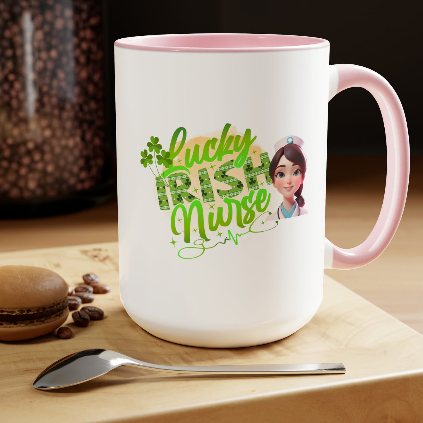 St Patrick's Day two-Tone Coffee Mugs, 15oz