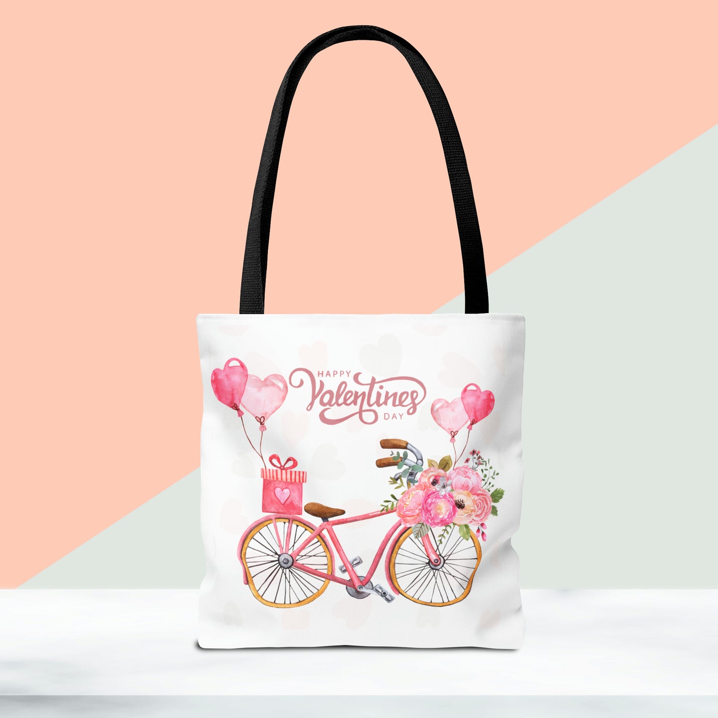 Happy Valentines Day Tote Bag