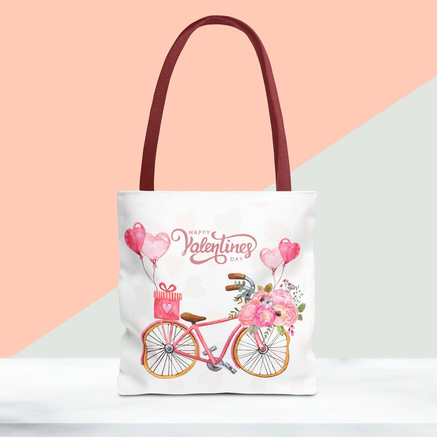 Happy Valentines Day Tote Bag