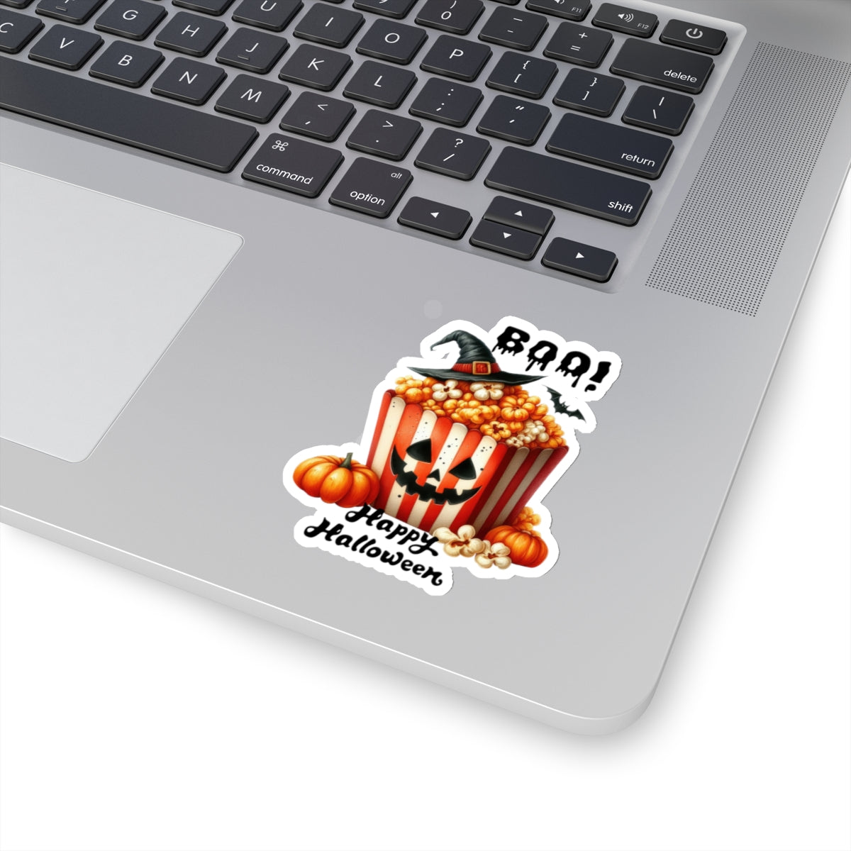 Boo Happy Halloween Kiss-Cut Stickers, Happy Halloween Kiss-Cut Stickers, Spooky Season Kiss-Cut Stickers, Trick Or Treat Halloween Kiss-Cut Stickers.