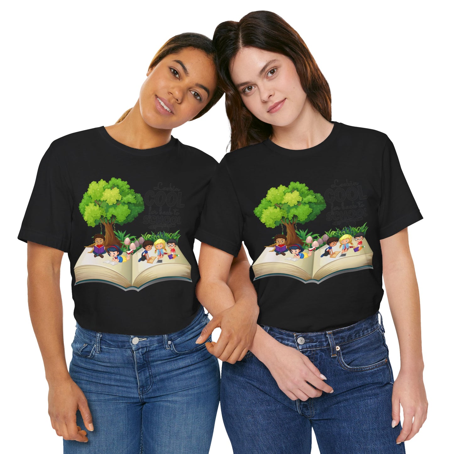 Looking Cool For BackTo School T-Shirt, Hello Teacher T-Shirt, Back To School T-Shirt, Teach Love Inspire Teacher Shirt, Teacher Back To school unisex jersey short sleeve.First Day Vibes T-Shirt.