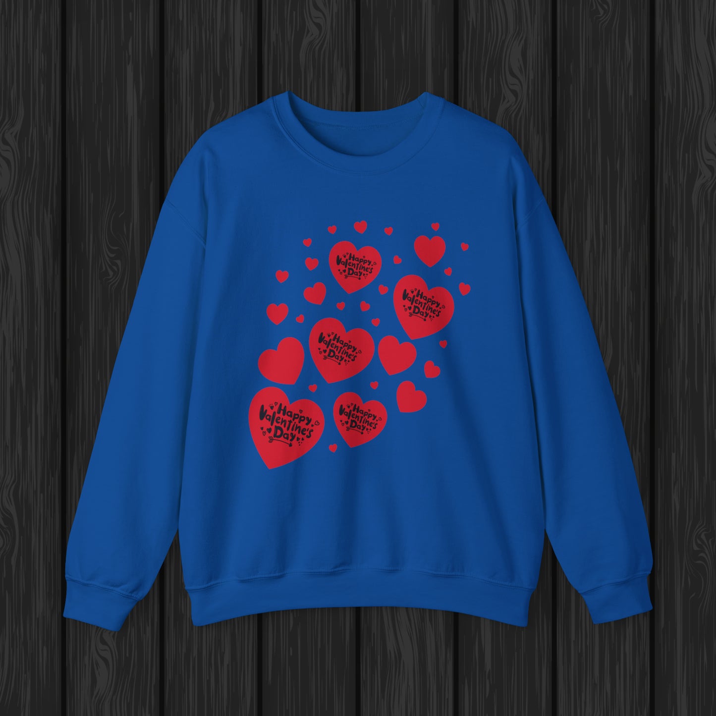 Happy valentines day Unisex Heavy Blend™ Crewneck Sweatshirt