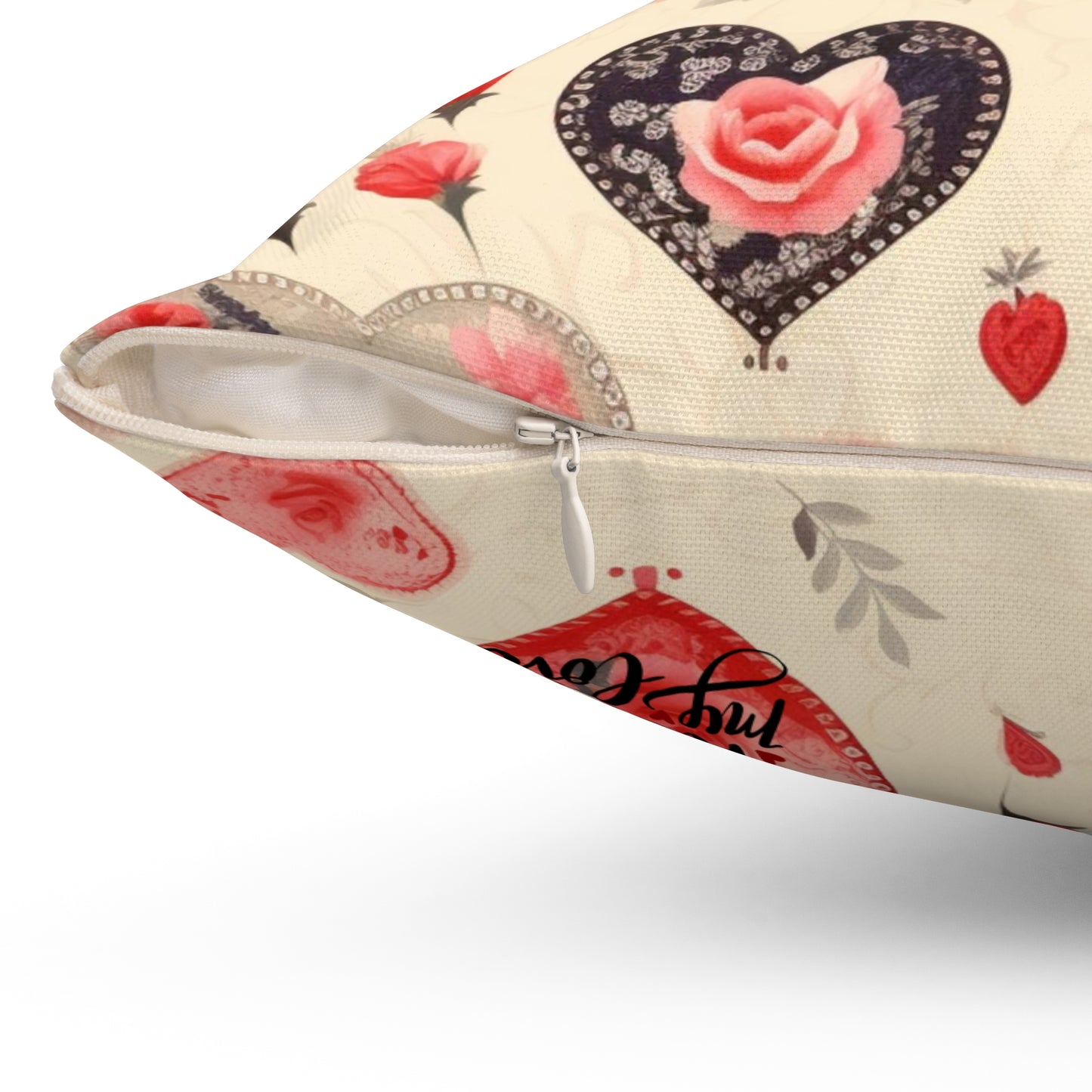 Spun Polyester Square Pillow