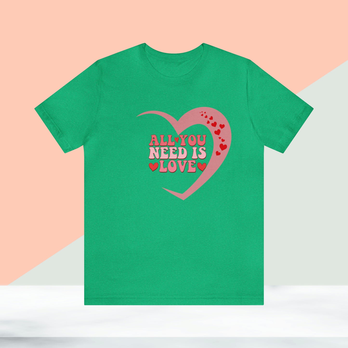 Happy valentines day Unisex Jersey Short Sleeve Tee