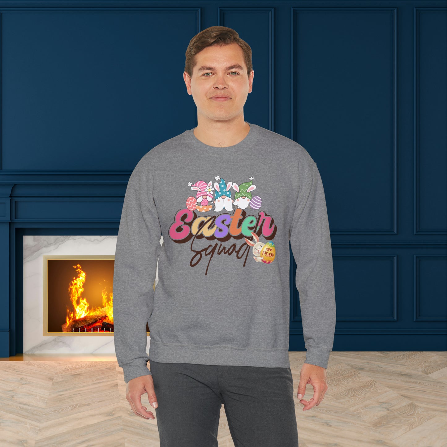 Easter Squad Unisex Crewneck Sweatshirt