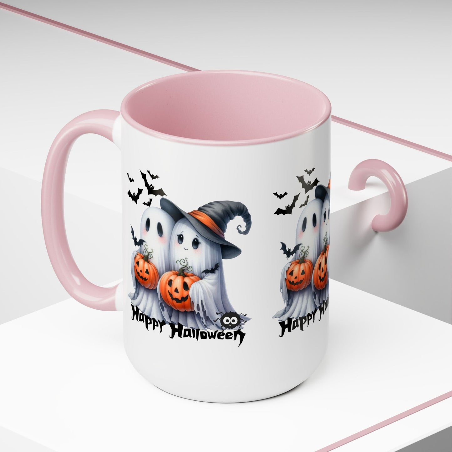 Happy Halloween Coffee Mug, Let's Go Halloween Coffee Mug, Trick or Treat Halloween Coffee Mug, Cute Skeleton Coffee Mug, Spooky Season Halloween Coffee Mug.