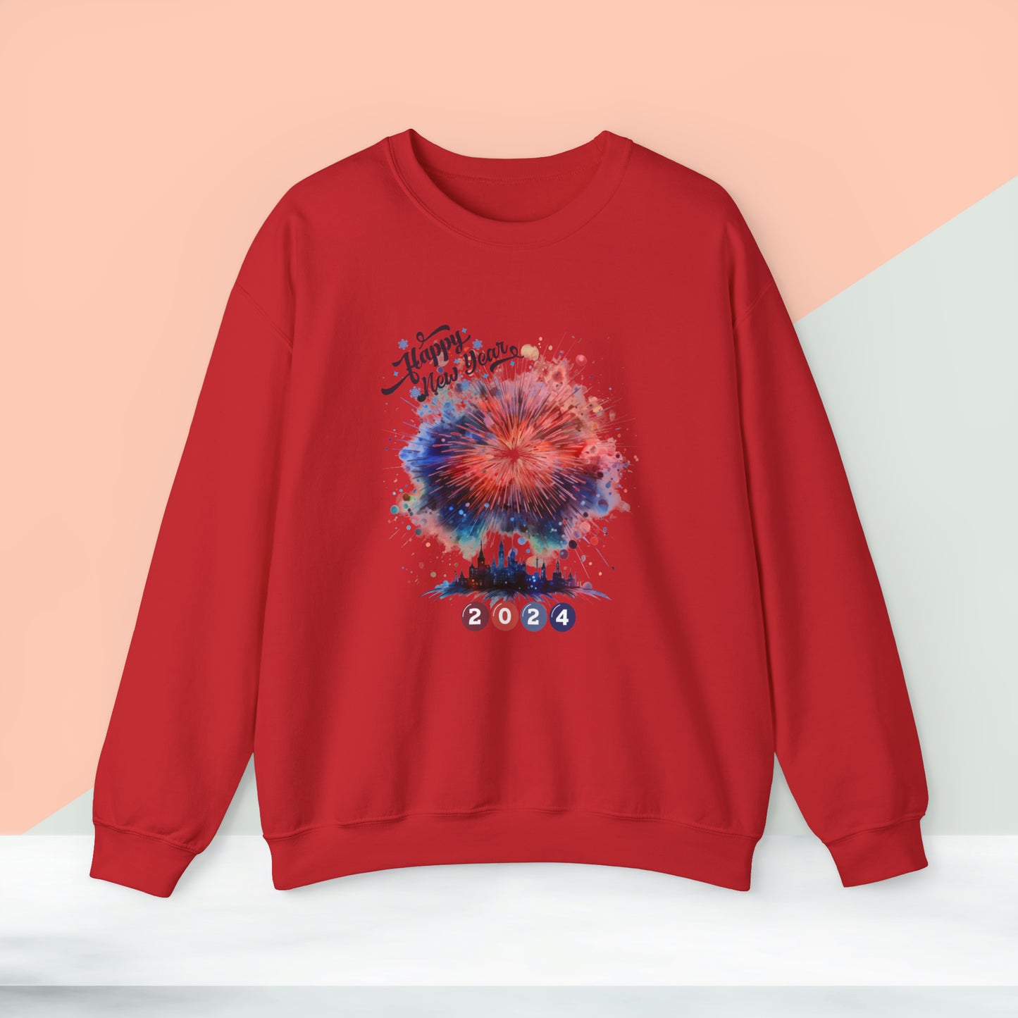 Happy New Year Unisex Heavy Blend™ Crewneck Sweatshirt
