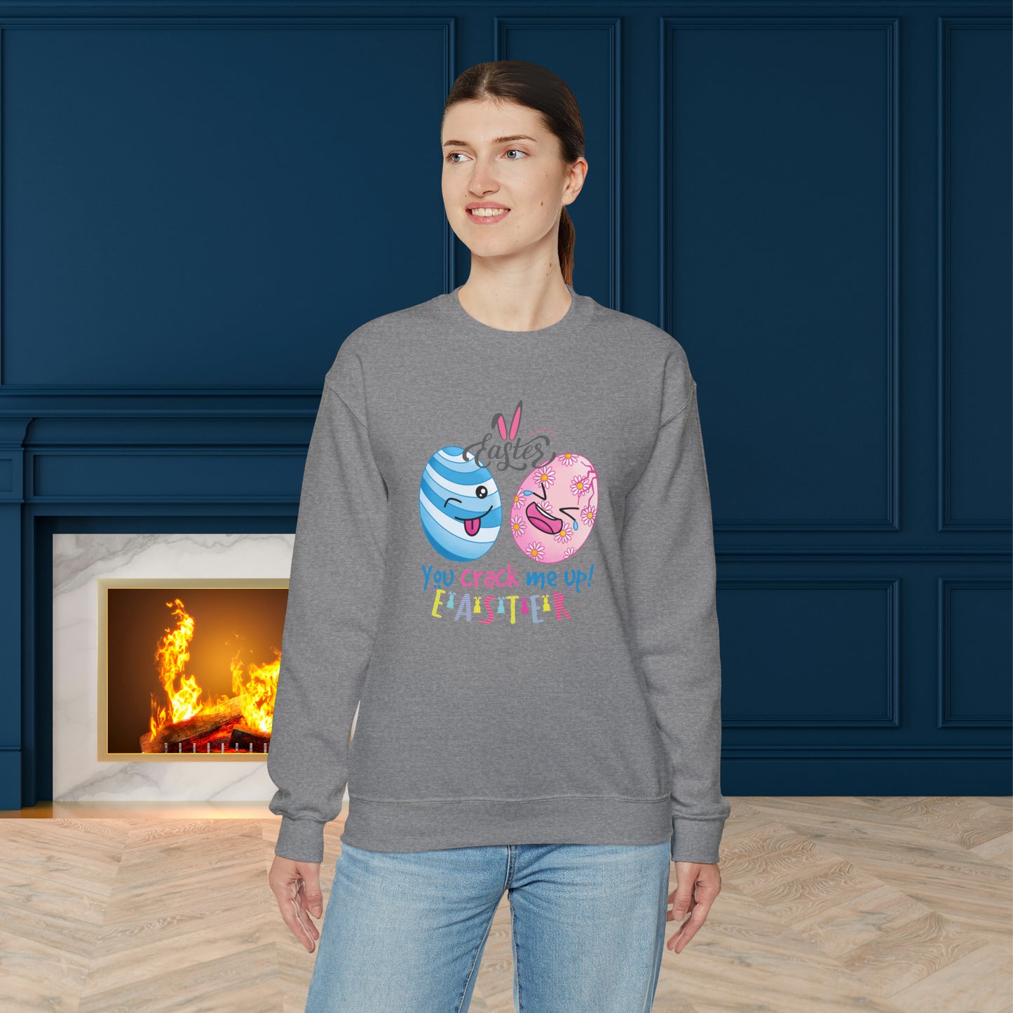 You Crack me up Unisex Crewneck Sweatshirt