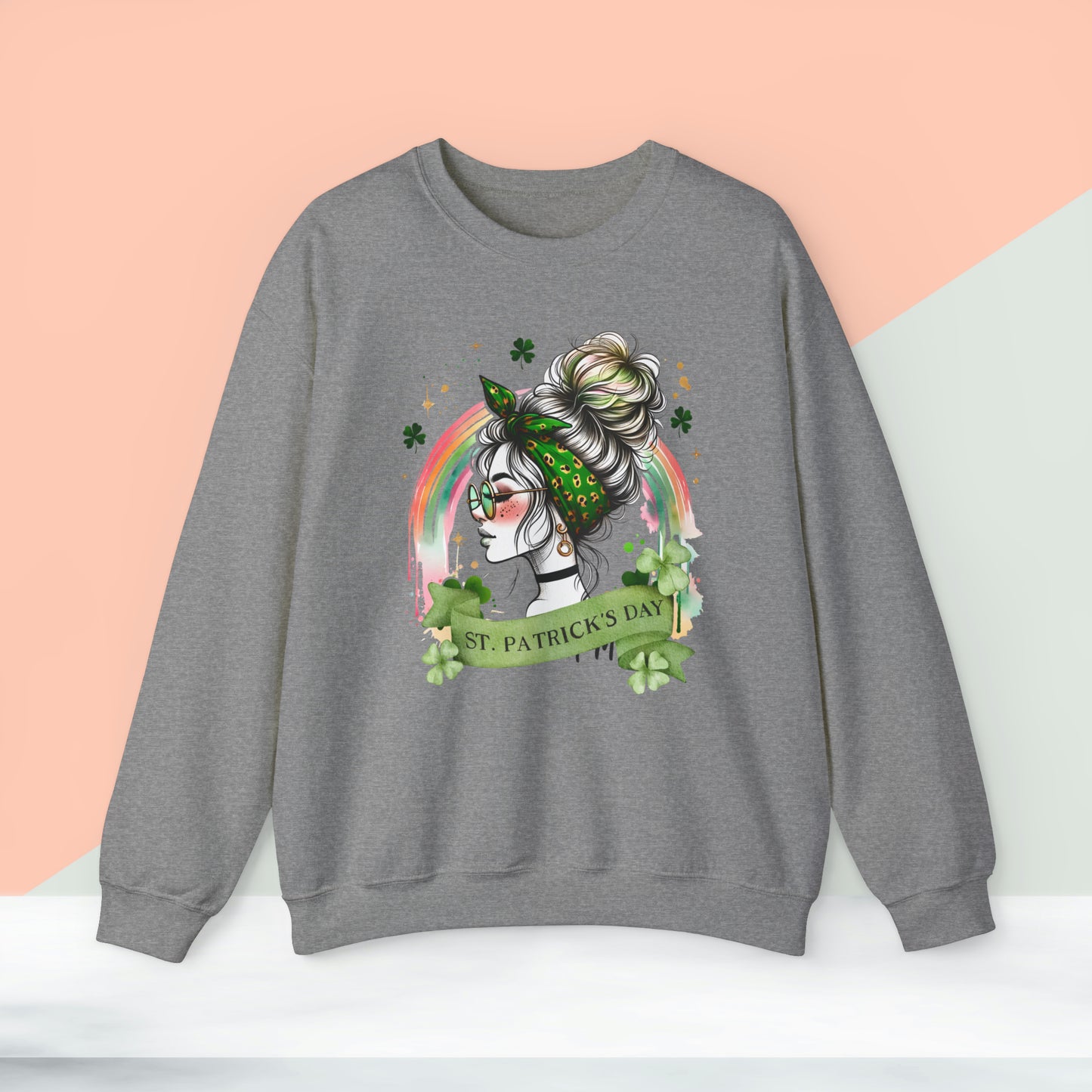 St Patrick's Day Unisex Heavy Blend™ Crewneck Sweatshirt